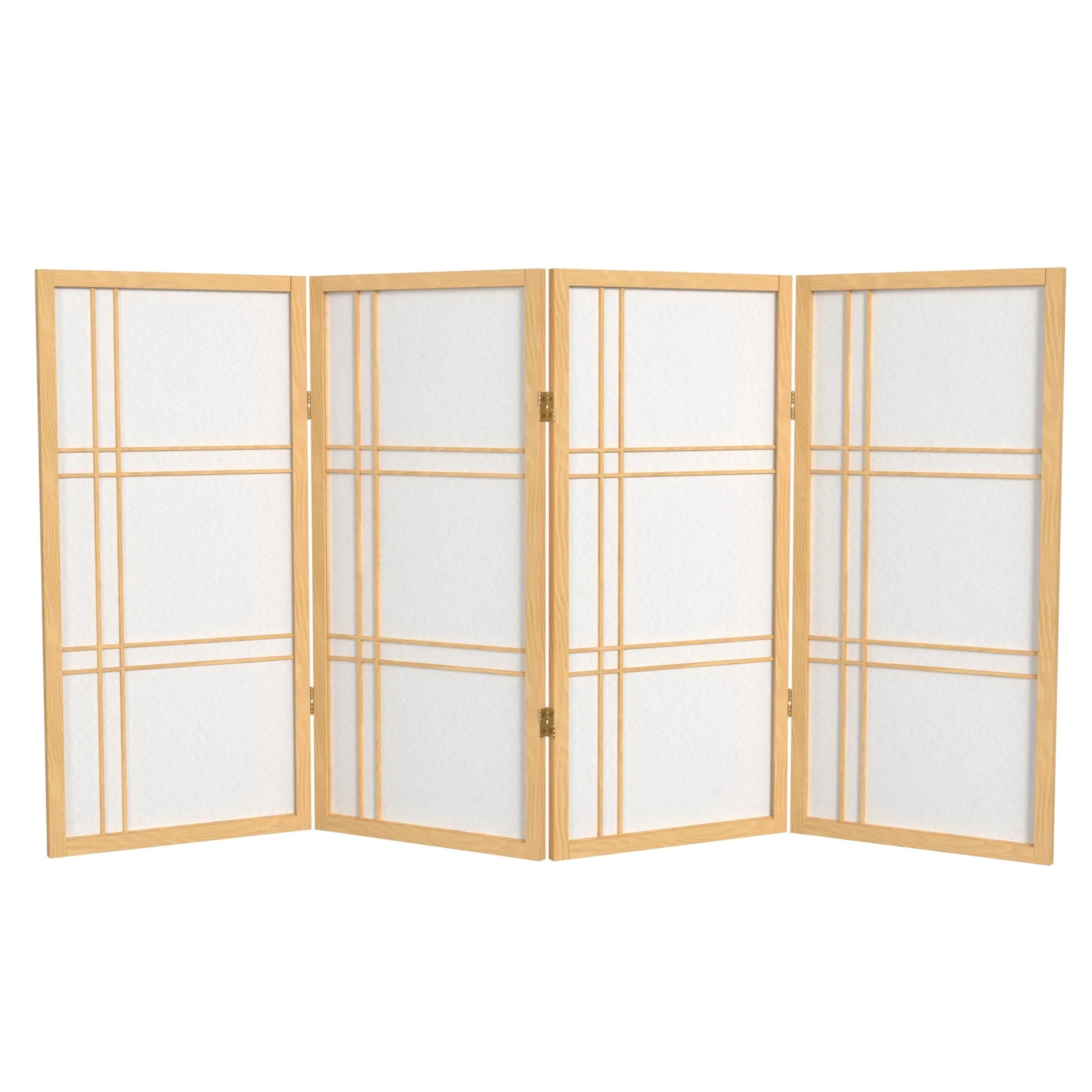 3 ft. Short Double Cross Shoji Screen - Image 10