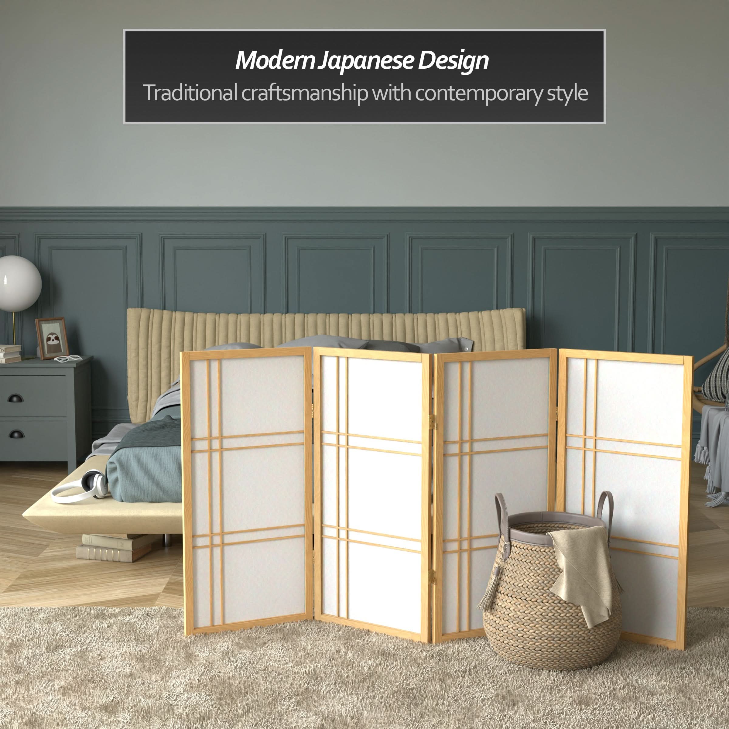 3 ft. Short Double Cross Shoji Screen - Image 31