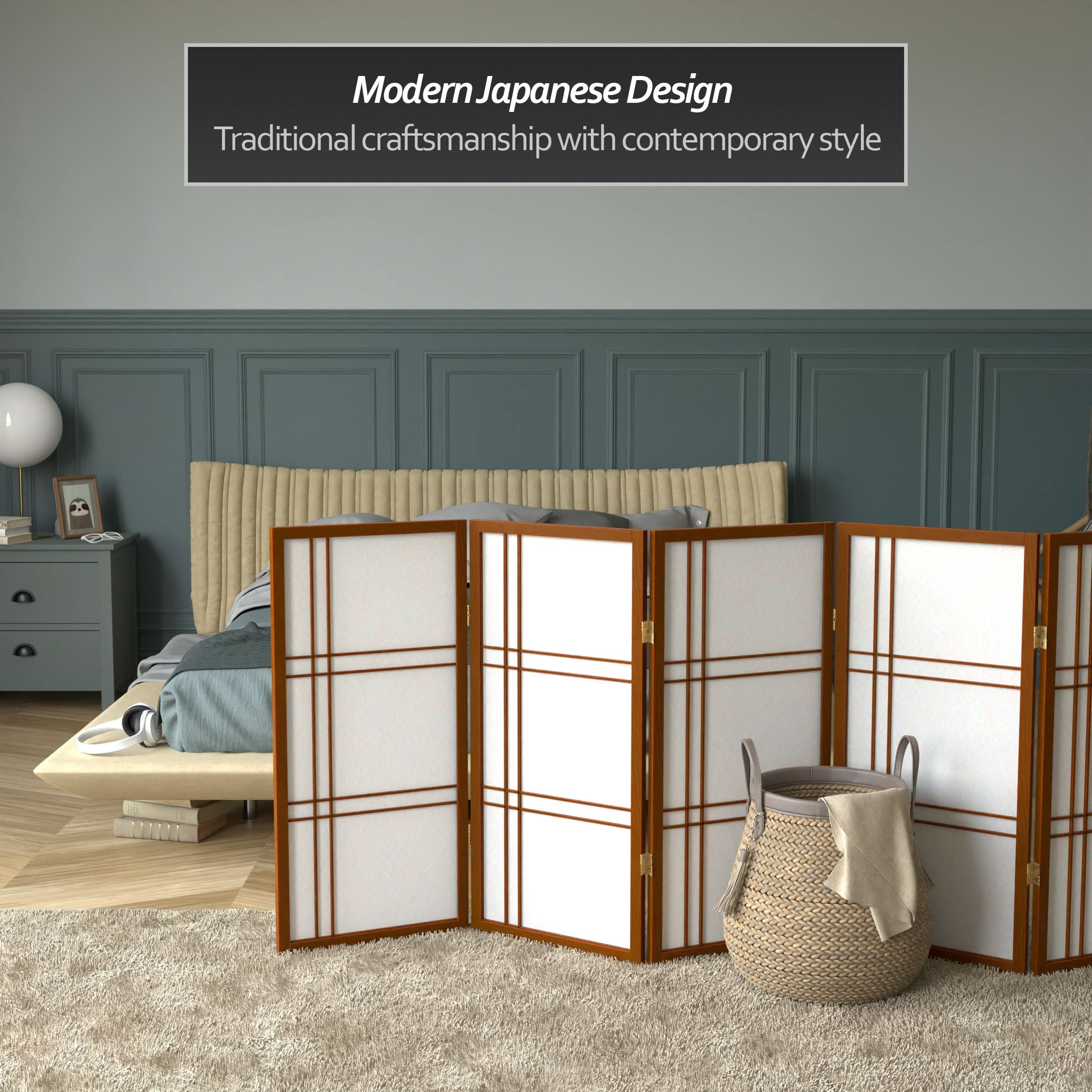 3 ft. Short Double Cross Shoji Screen - Image 37