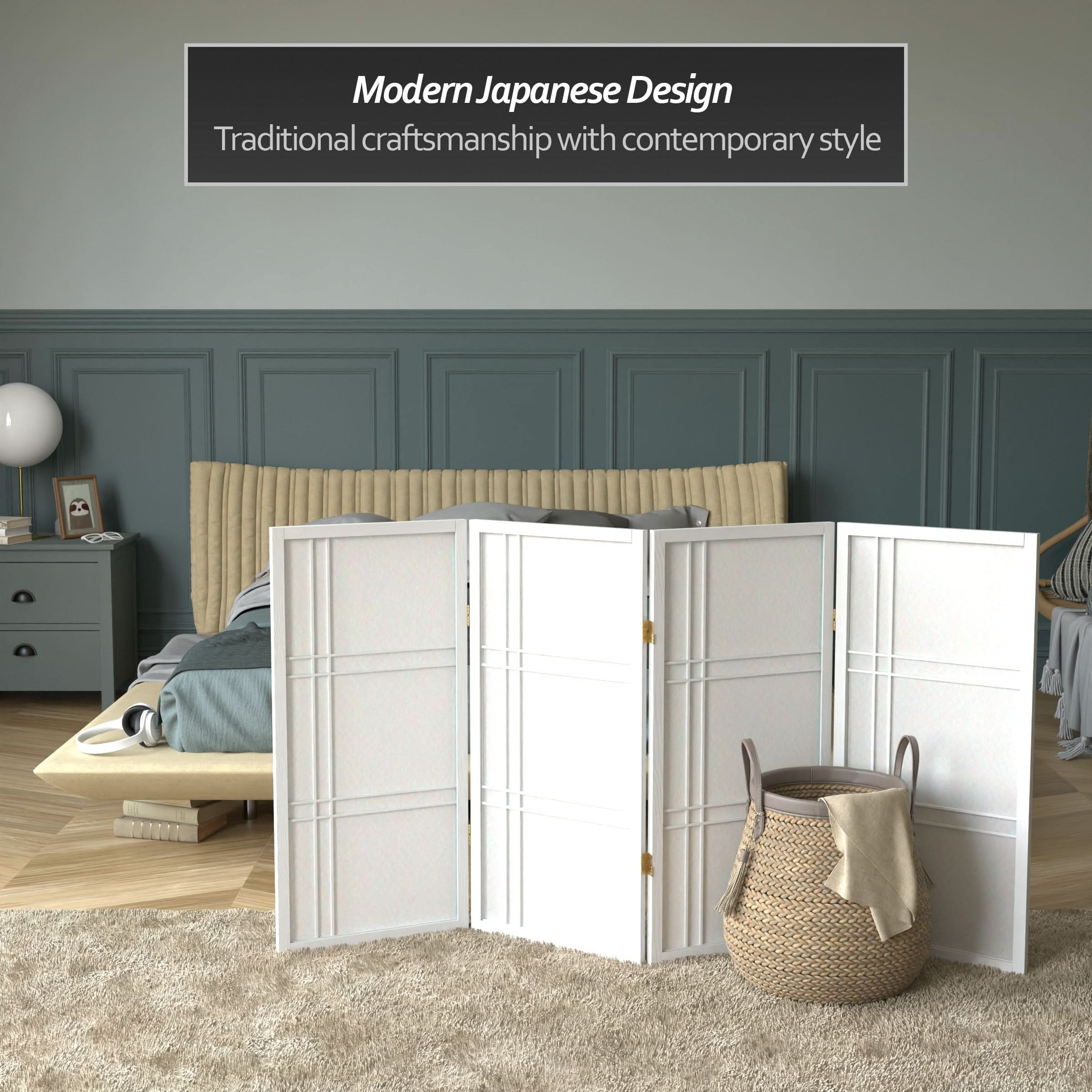 3 ft. Short Double Cross Shoji Screen - Image 40