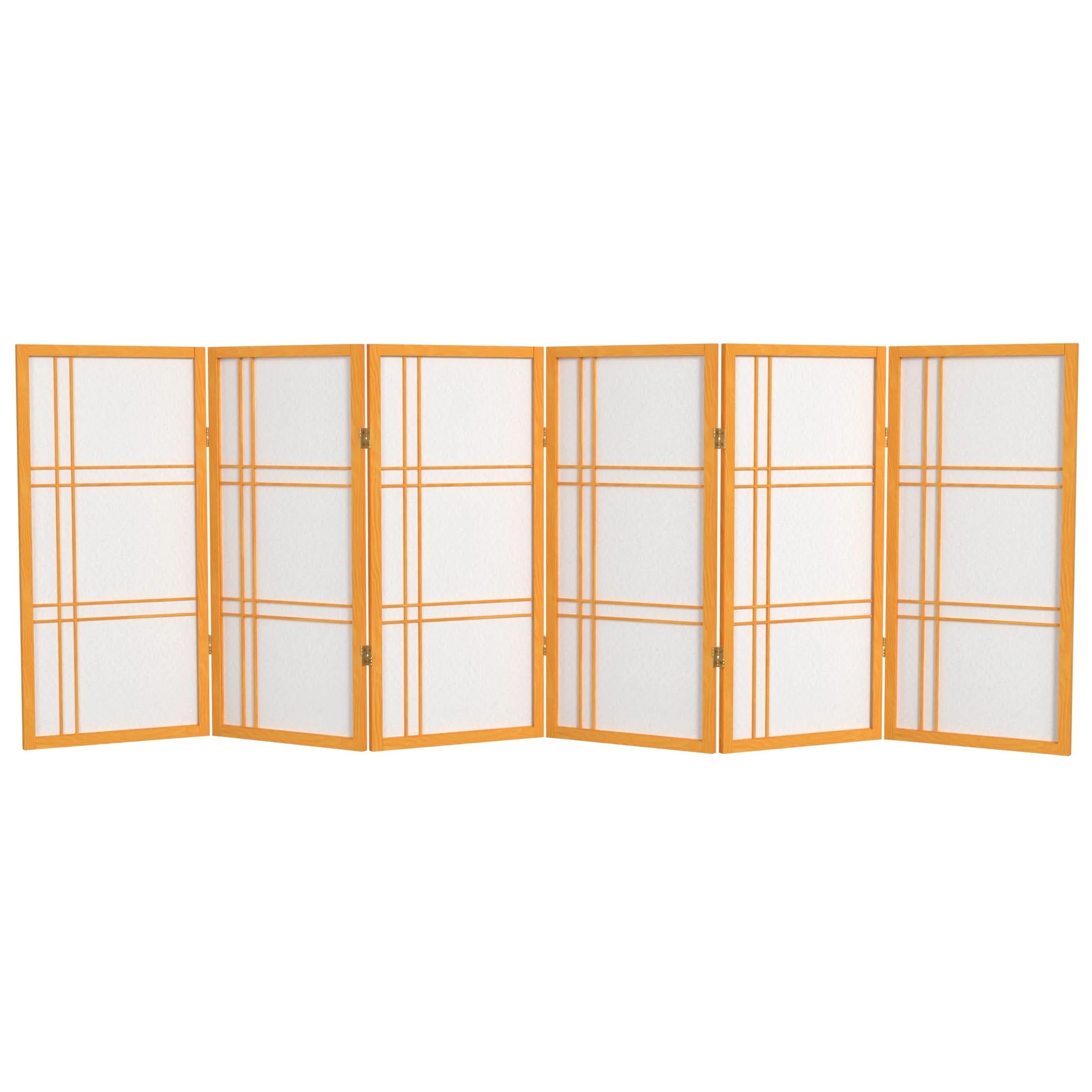 3 ft. Short Double Cross Shoji Screen - Image 8