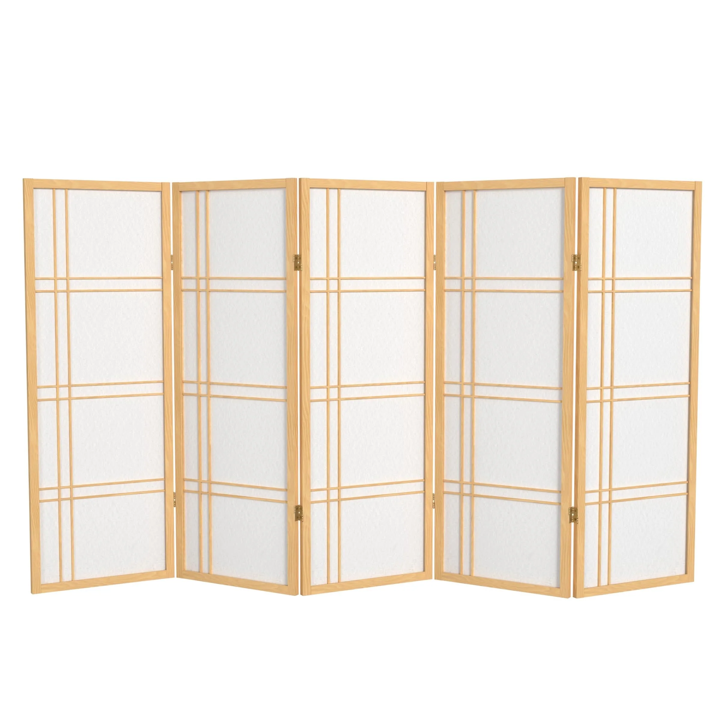 4 ft. Short Double Cross Shoji Screen - Image 11