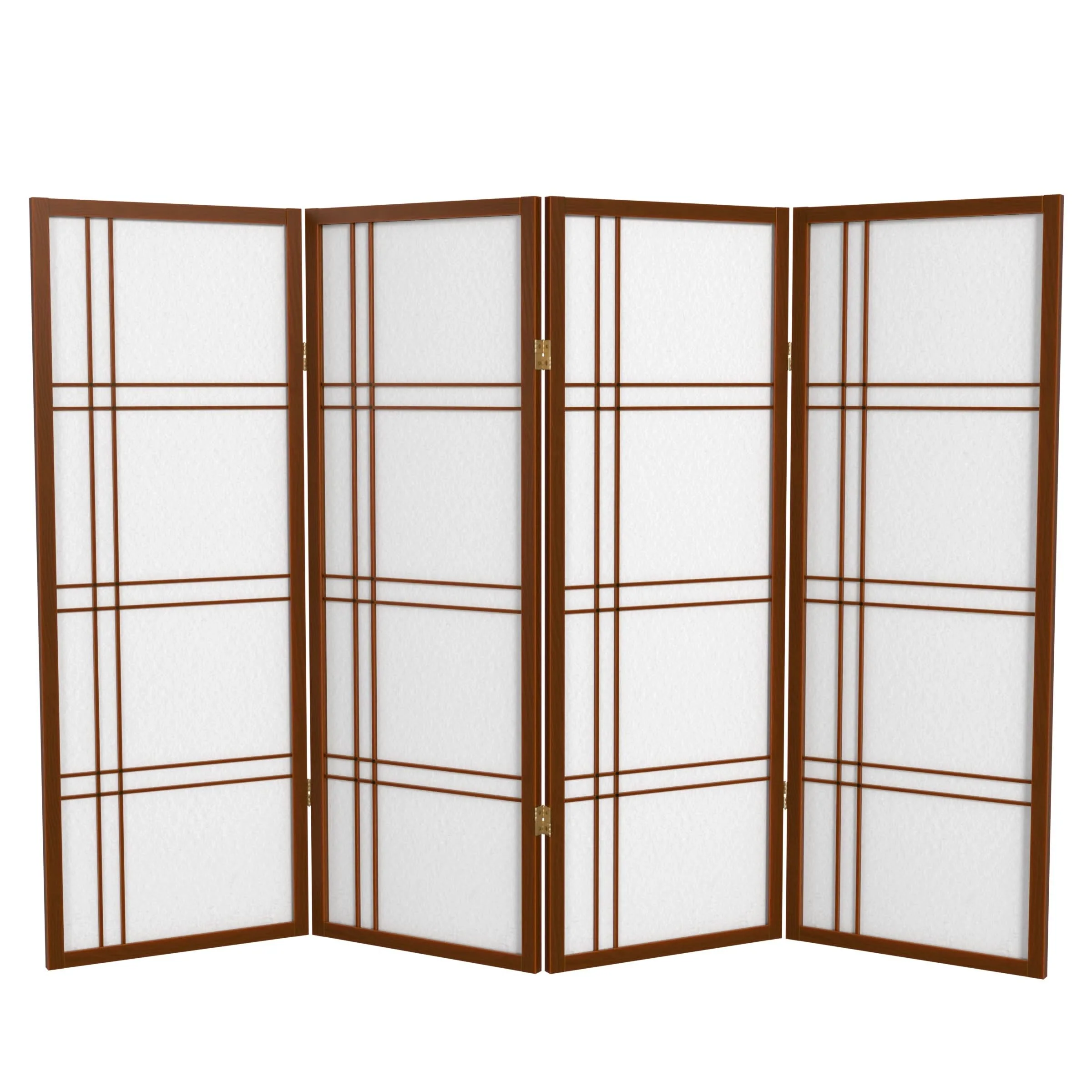 4 ft. Short Double Cross Shoji Screen - Image 15