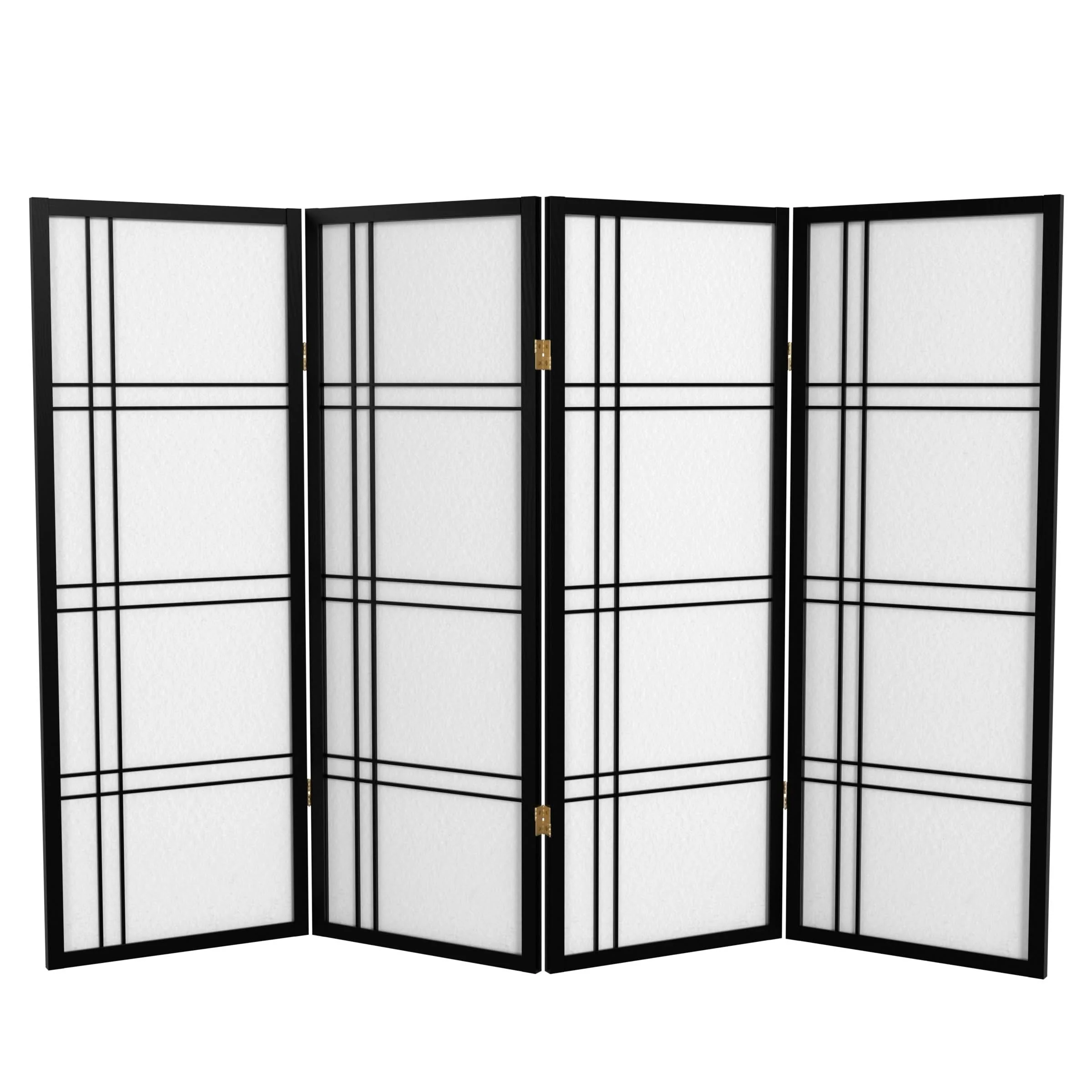 4 ft. Short Double Cross Shoji Screen - Image 2