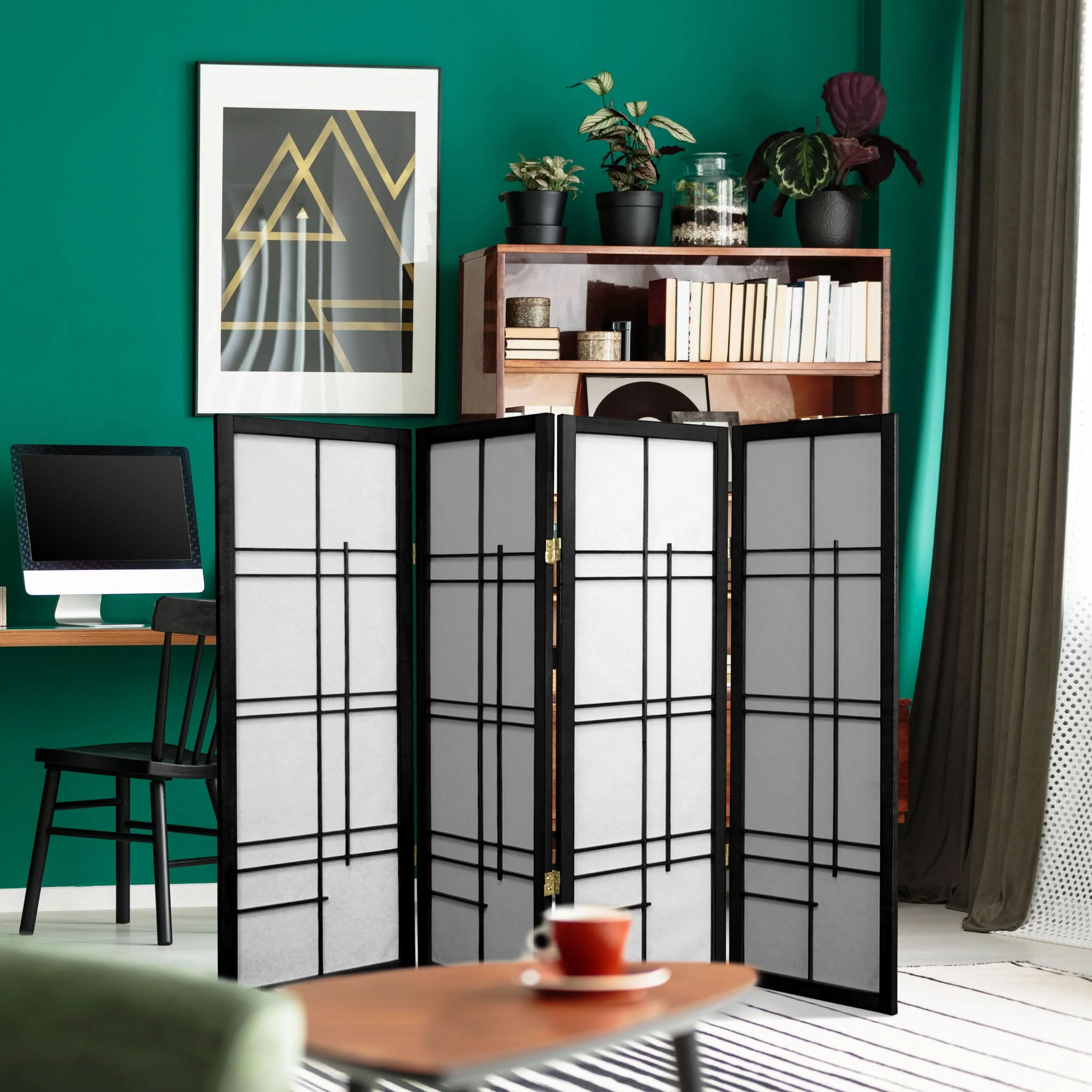 4 ft. Short Etudes Shoji Screen - Image 3