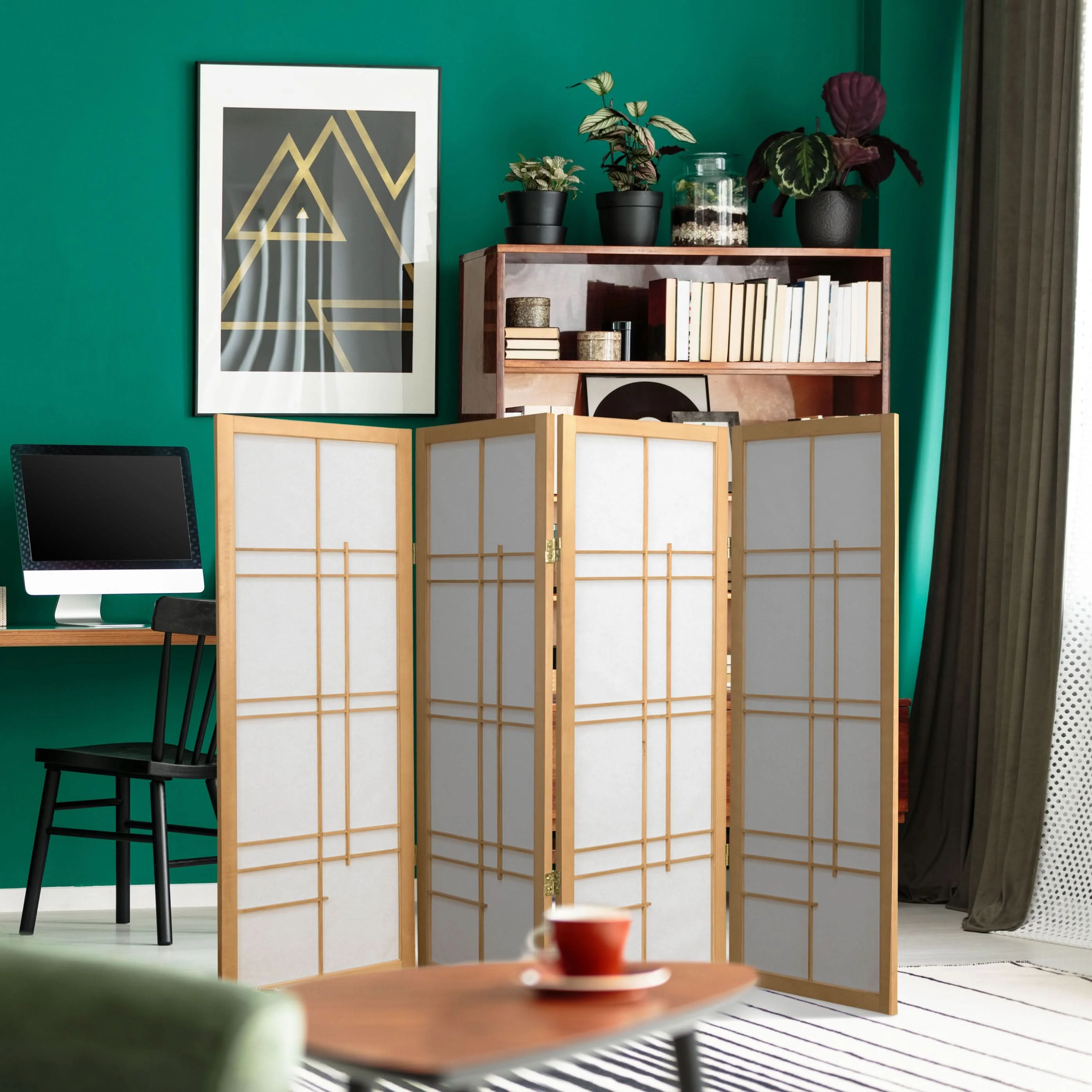 4 ft. Short Etudes Shoji Screen - Image 9