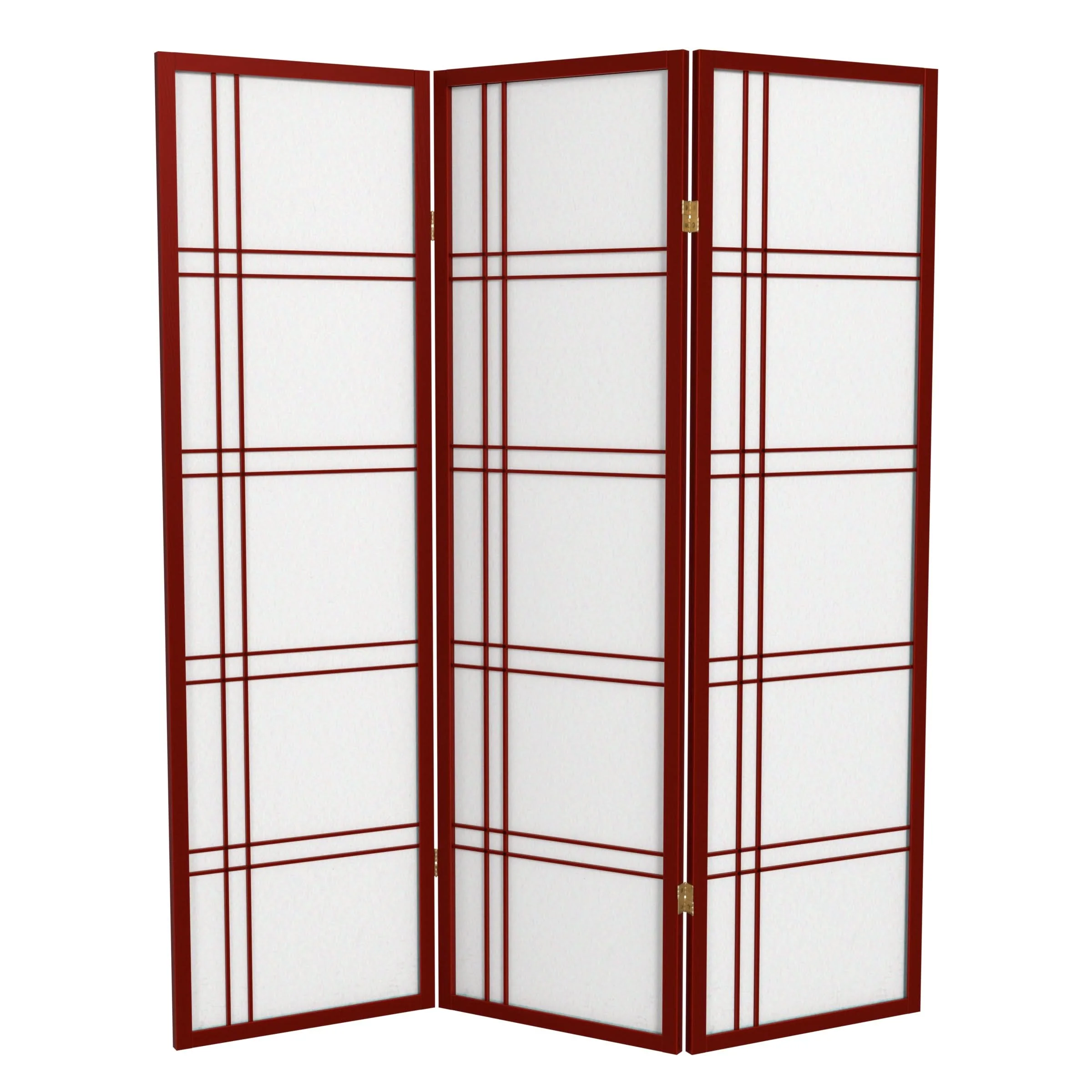5 ft. Tall Double Cross Shoji Screen - Image 13