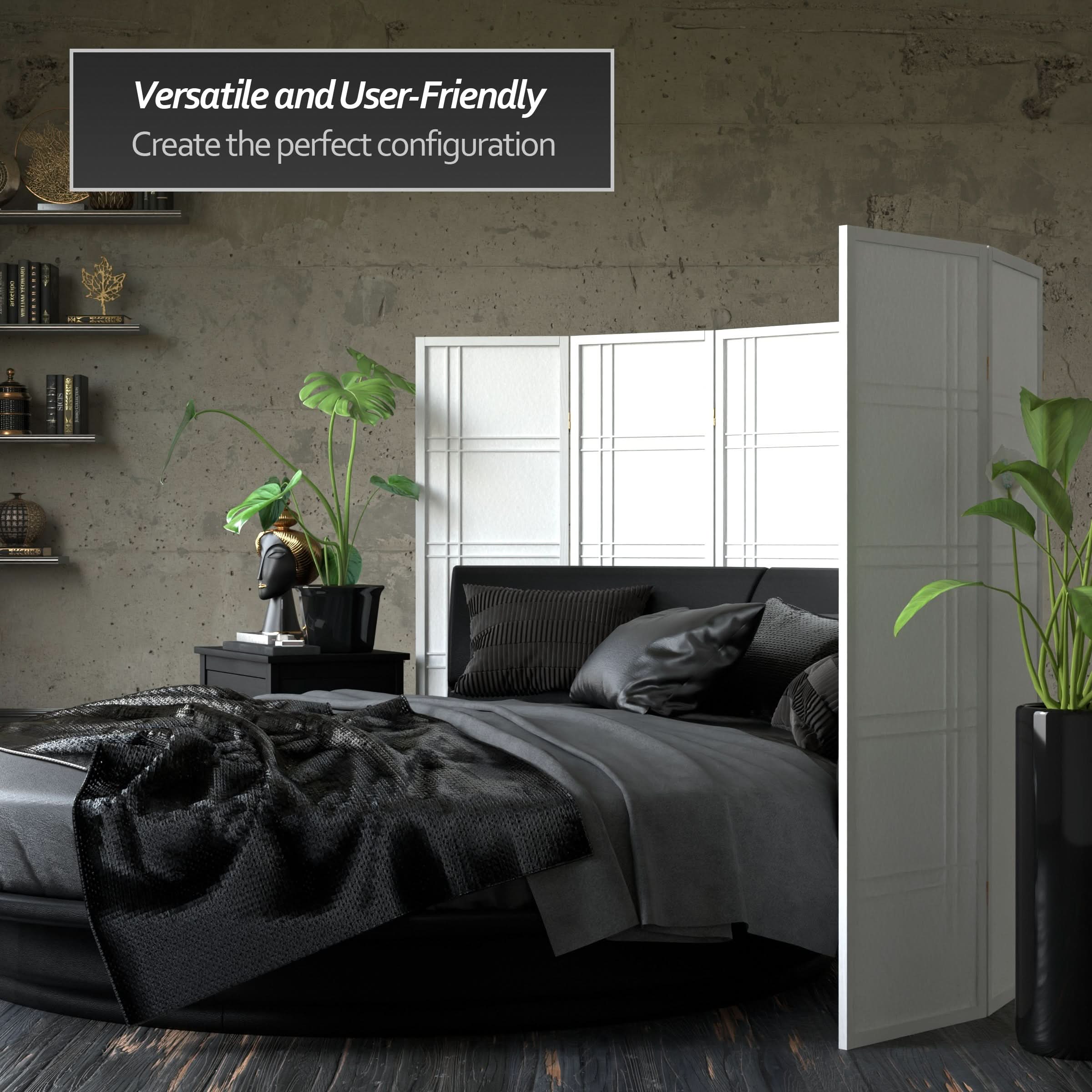 5 ft. Tall Double Cross Shoji Screen - Image 71