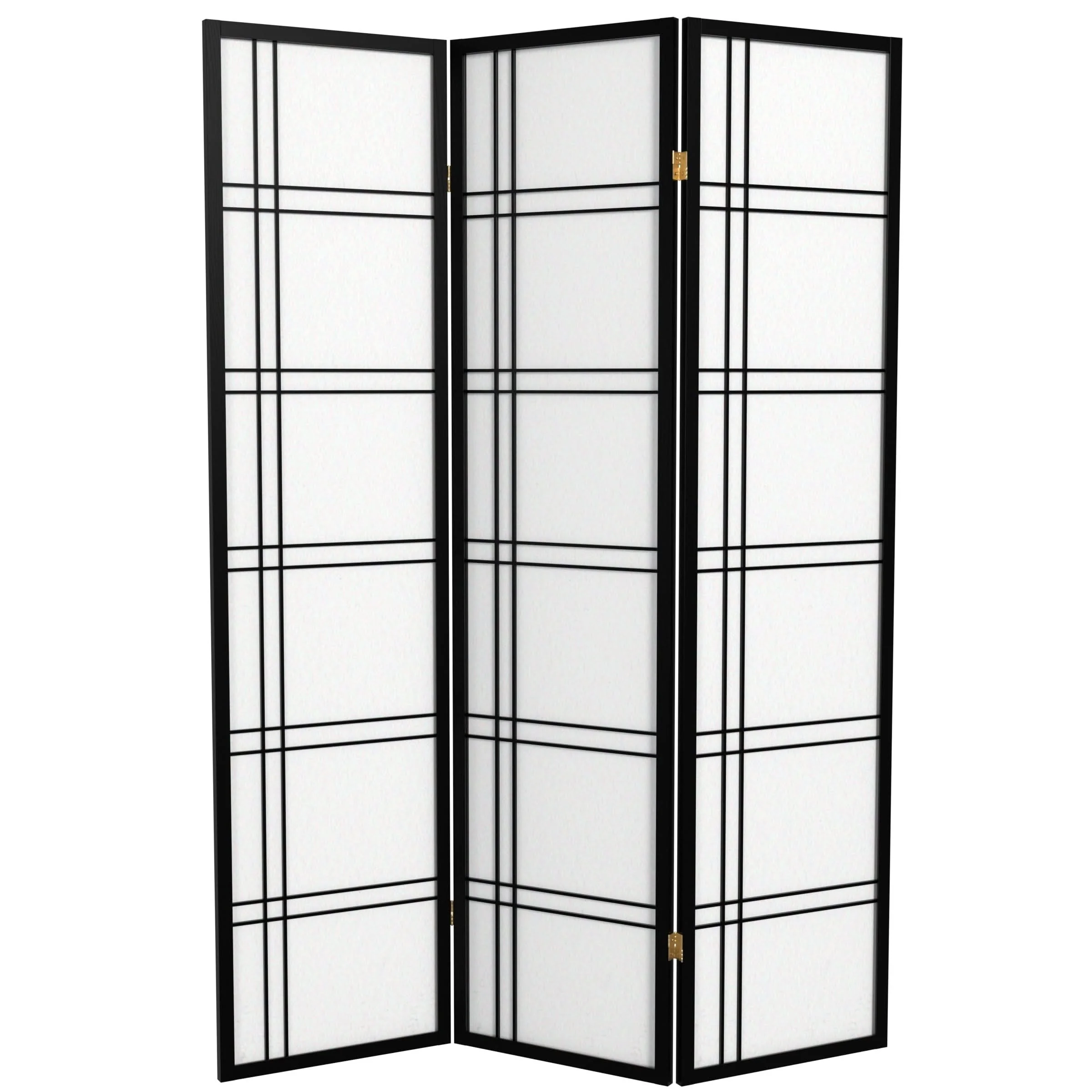 6 ft. Tall Double Cross Shoji Screen