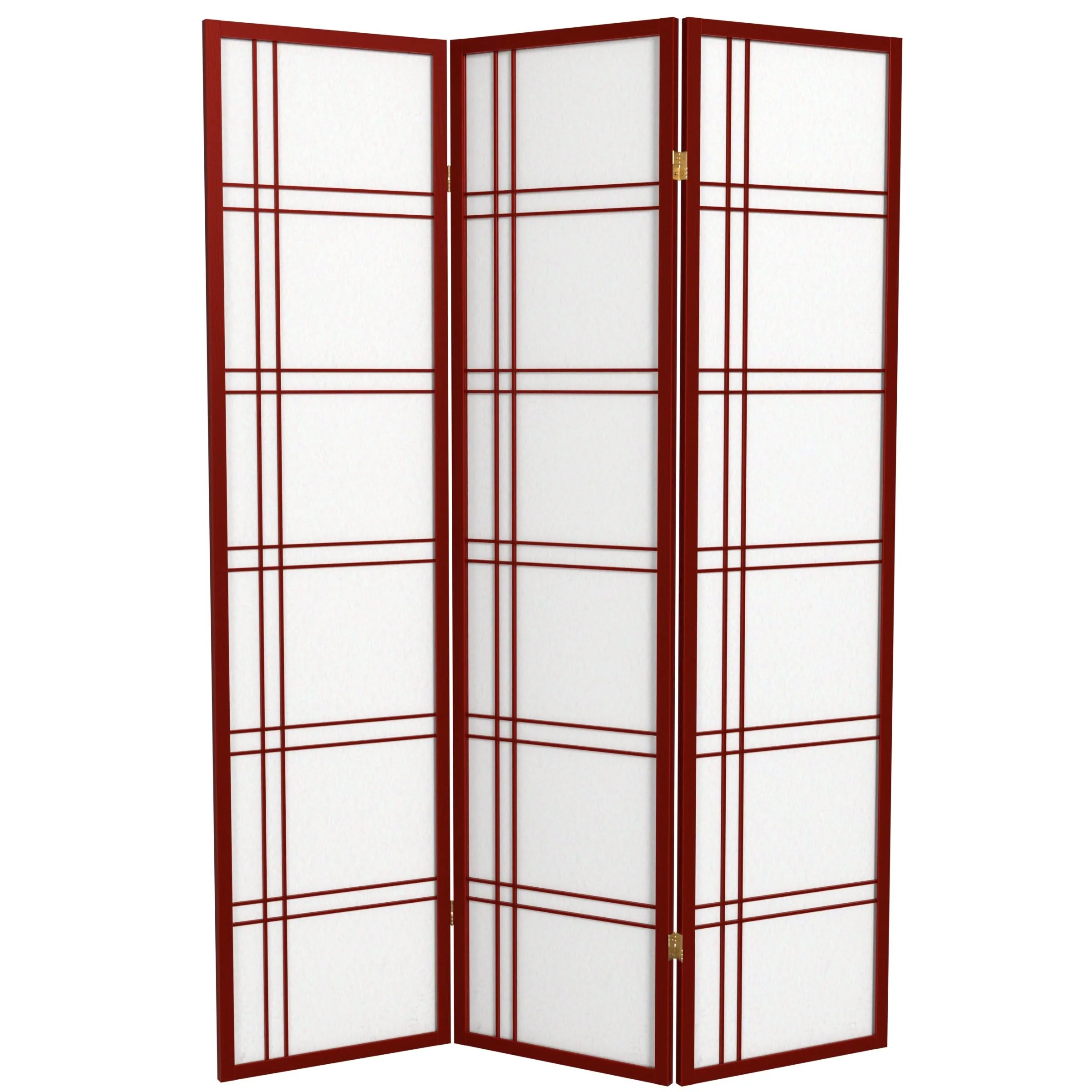 6 ft. Tall Double Cross Shoji Screen - Image 28