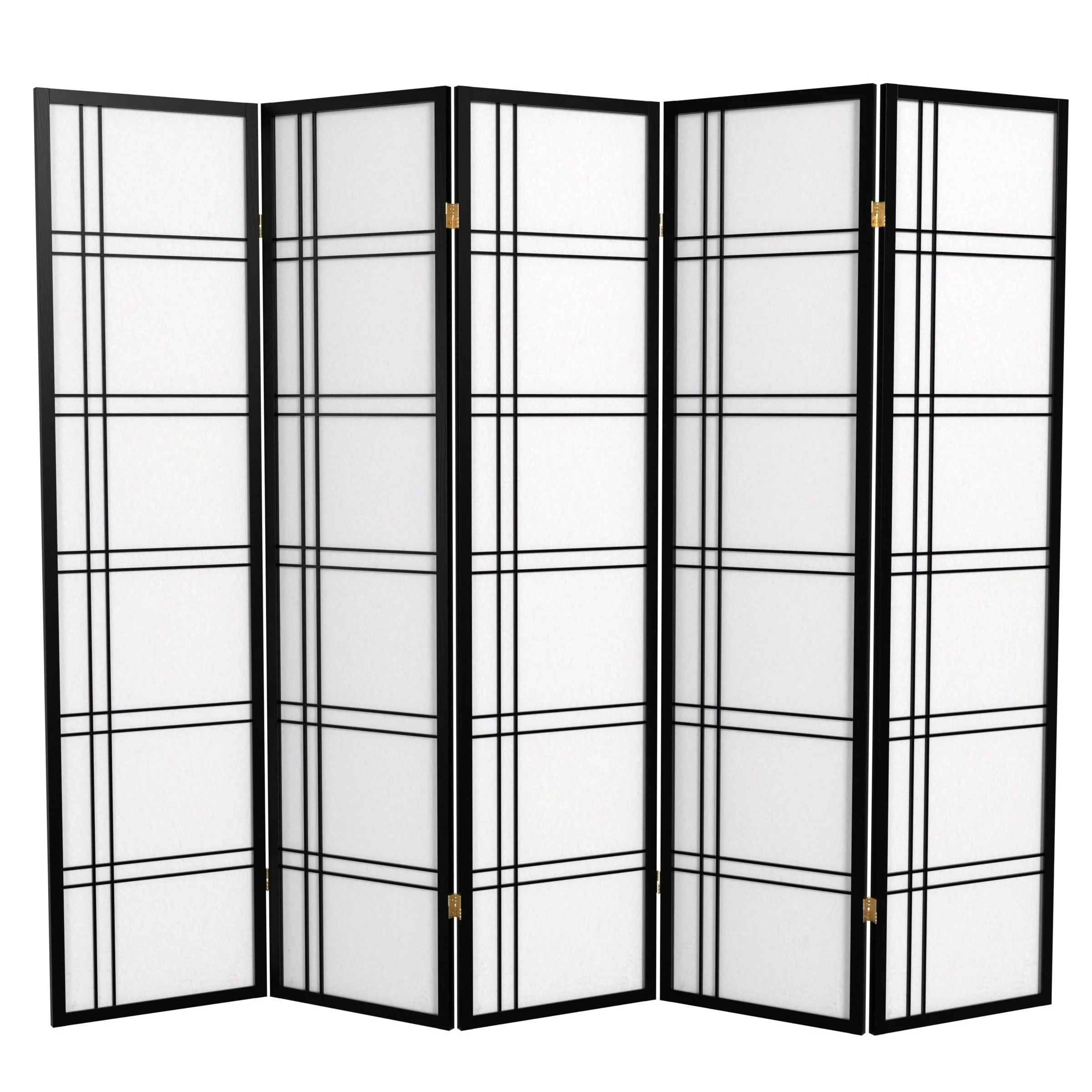 6 ft. Tall Double Cross Shoji Screen - Image 3