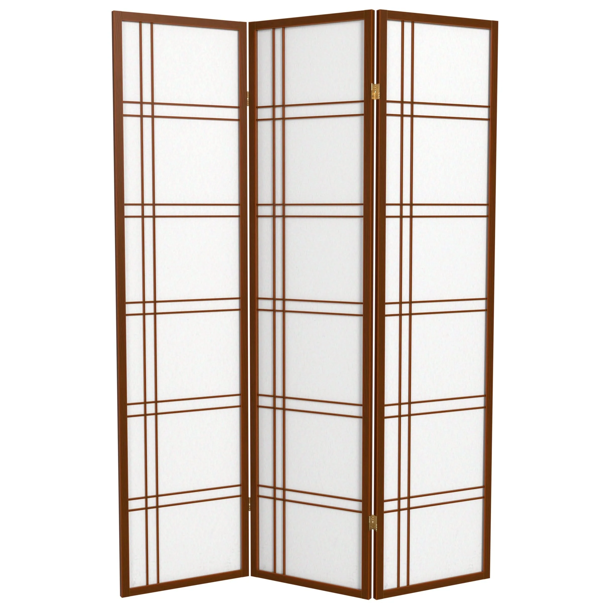 6 ft. Tall Double Cross Shoji Screen - Image 33