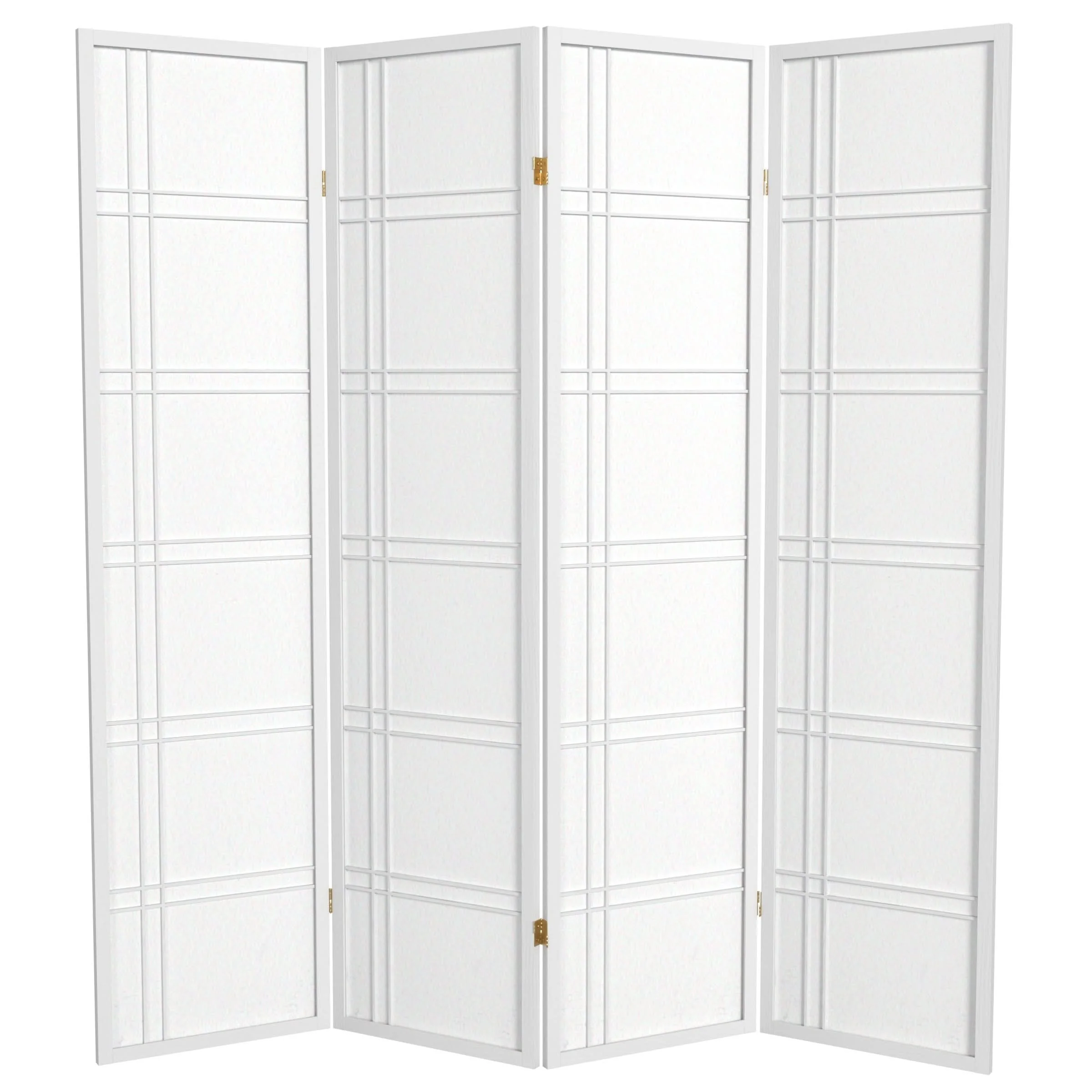 6 ft. Tall Double Cross Shoji Screen - Image 39