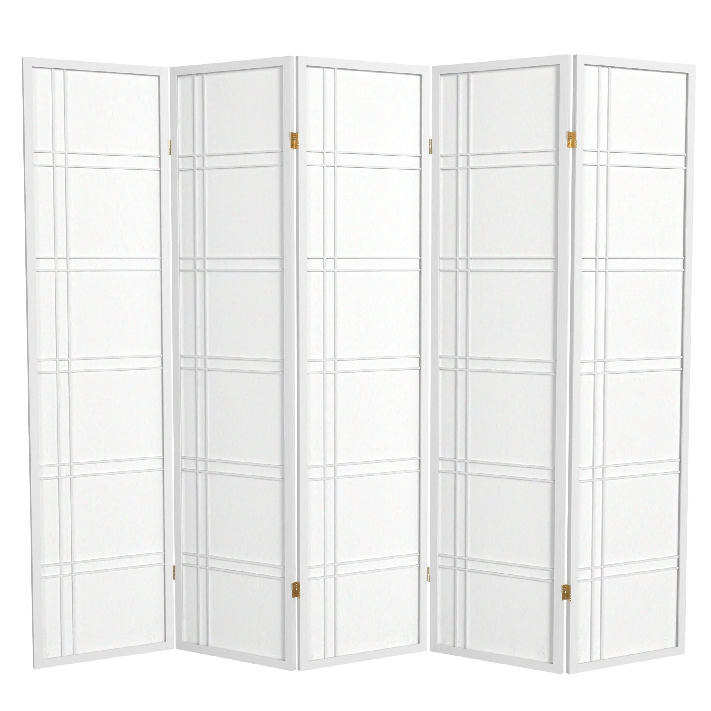 6 ft. Tall Double Cross Shoji Screen - Image 40