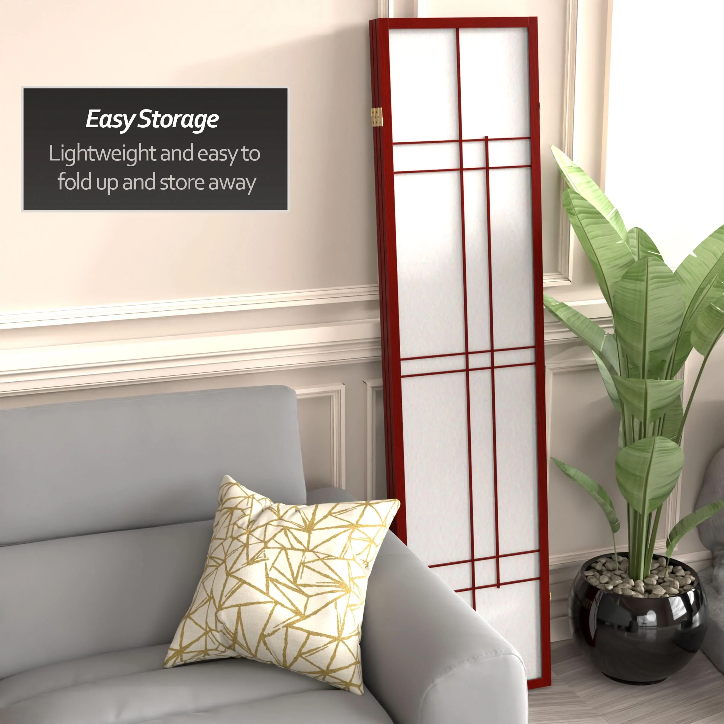 6 ft. Tall Etudes Shoji Screen - Image 60