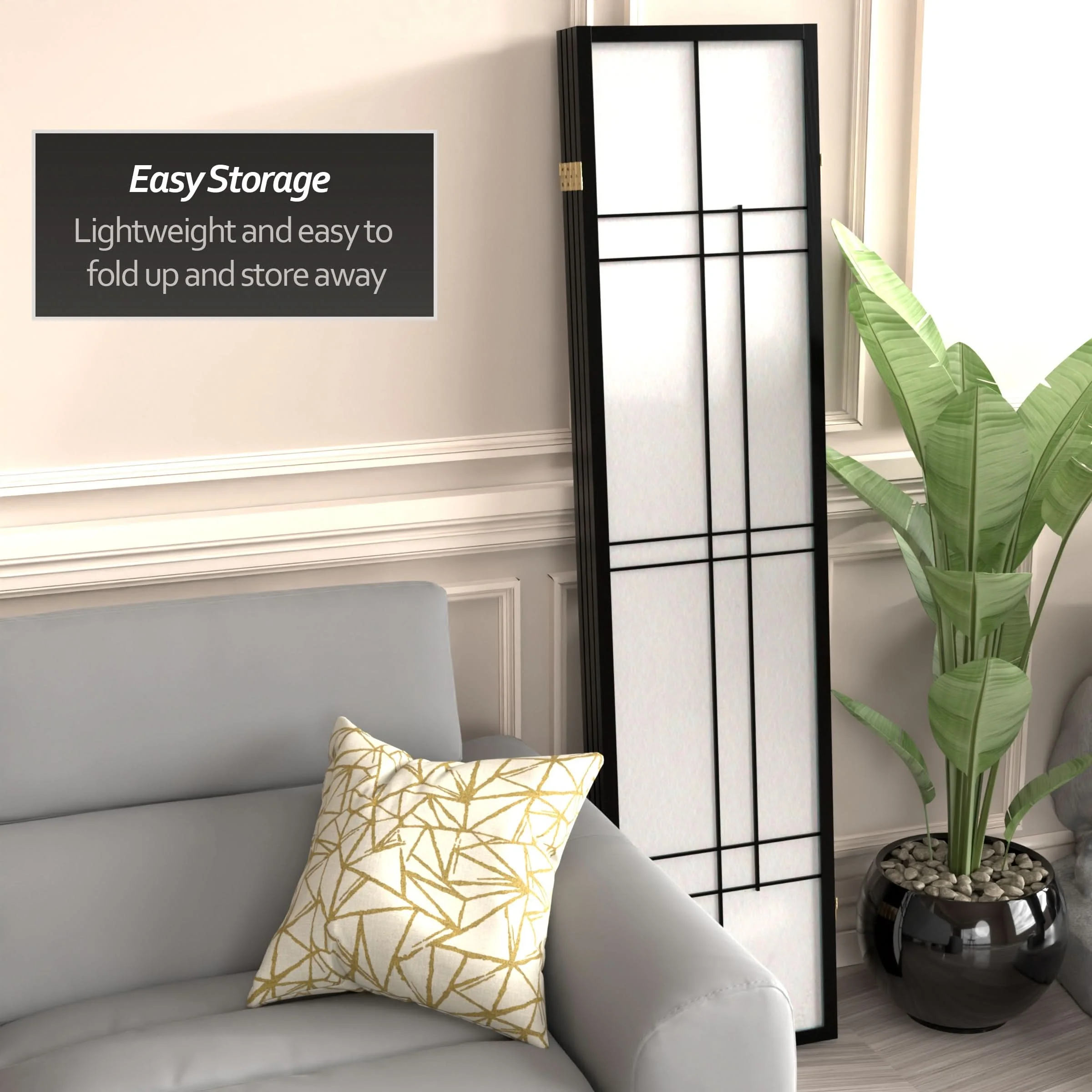 6 ft. Tall Etudes Shoji Screen - Image 61
