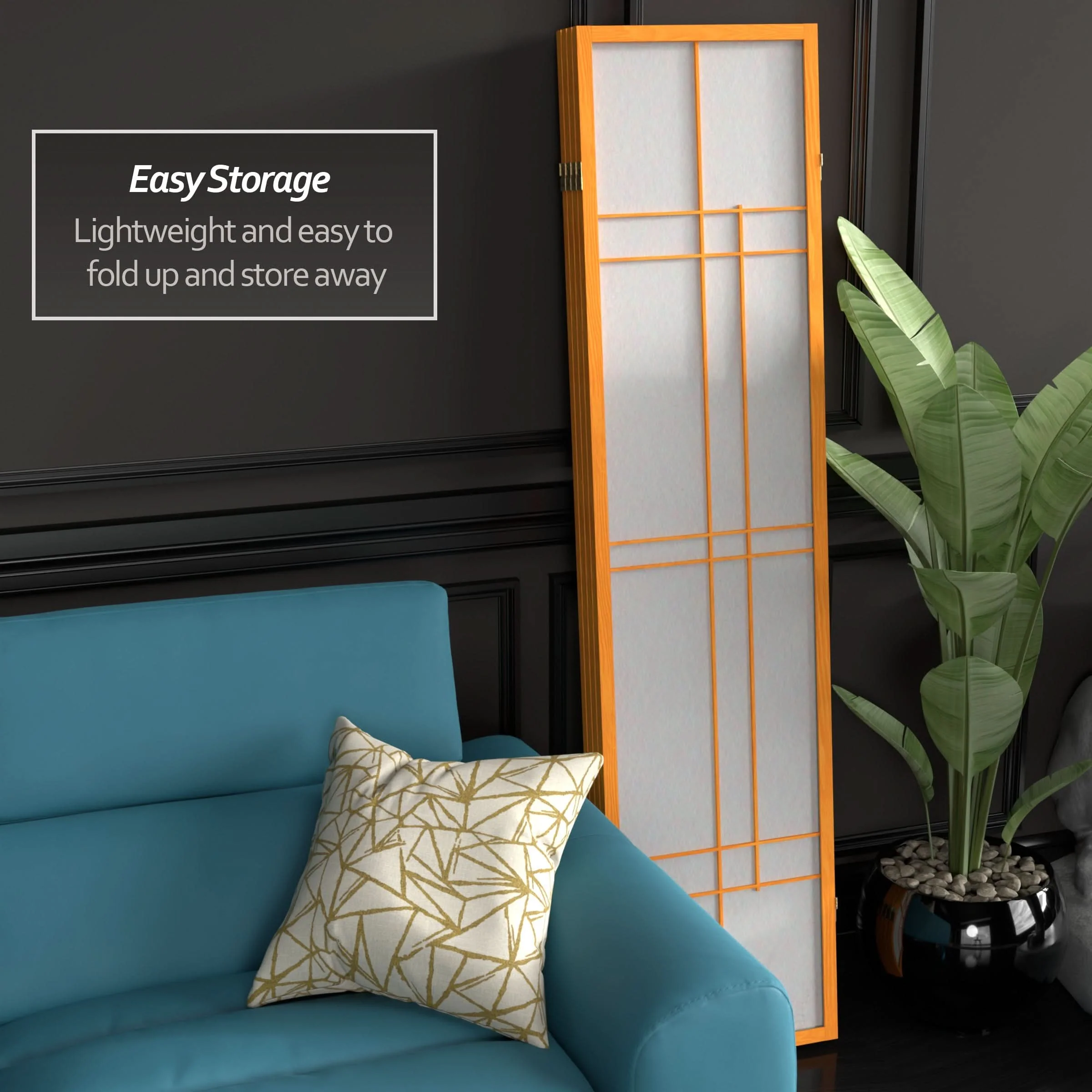 6 ft. Tall Etudes Shoji Screen - Image 62