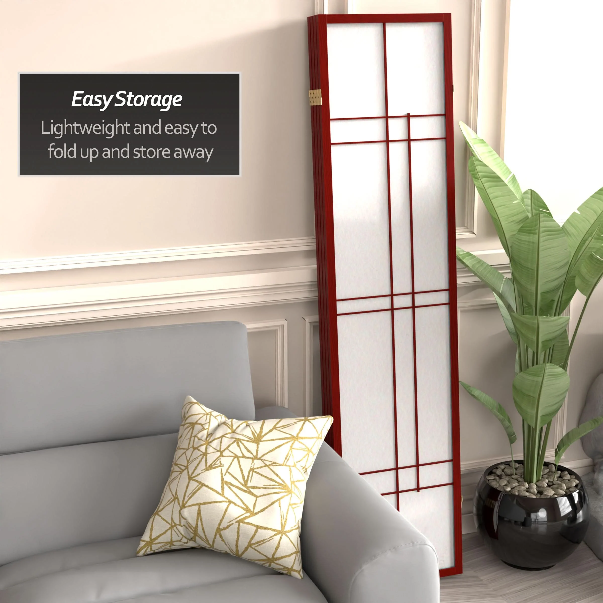 6 ft. Tall Etudes Shoji Screen - Image 64