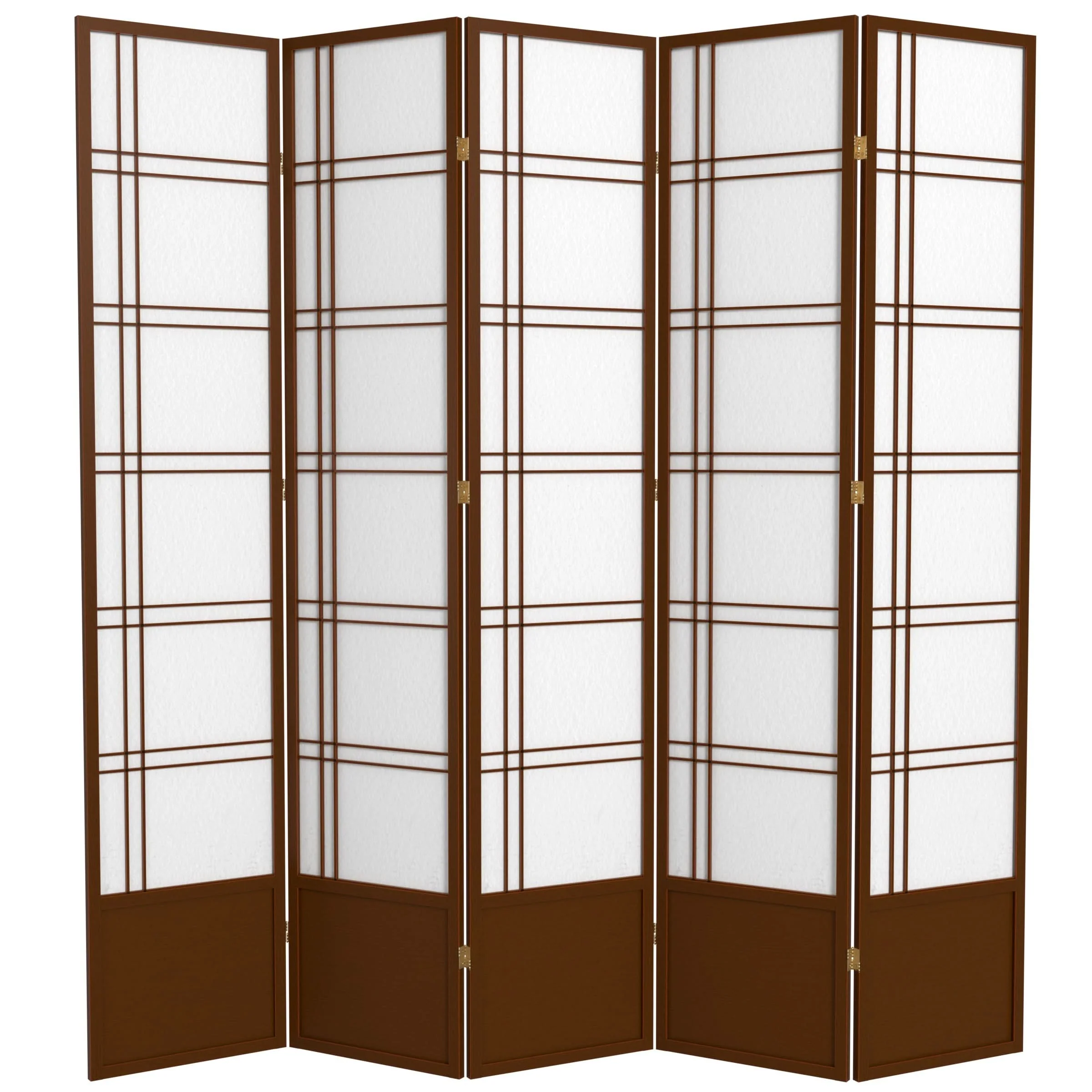 7 ft. Tall Double Cross Shoji Screen - Image 19