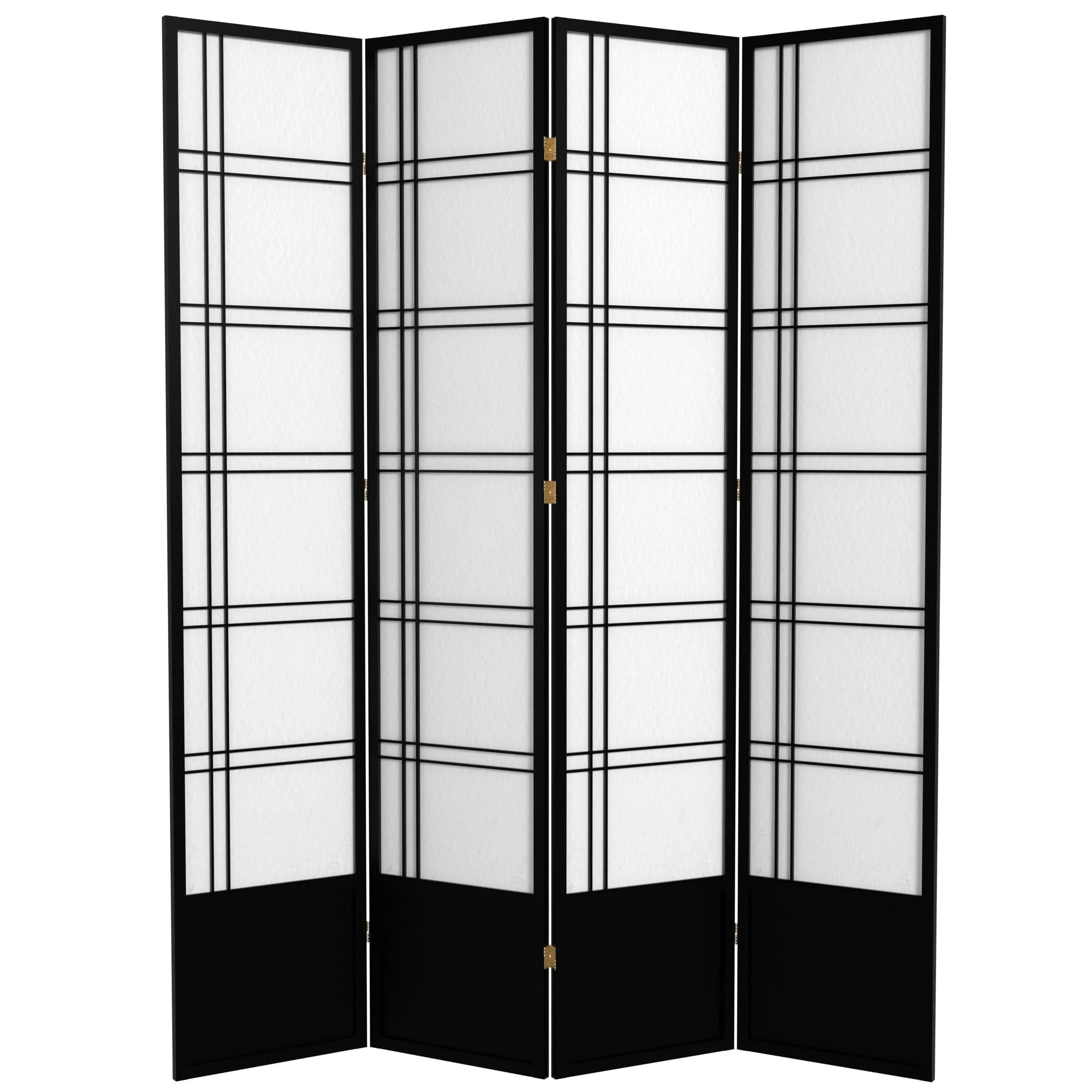 7 ft. Tall Double Cross Shoji Screen - Image 2