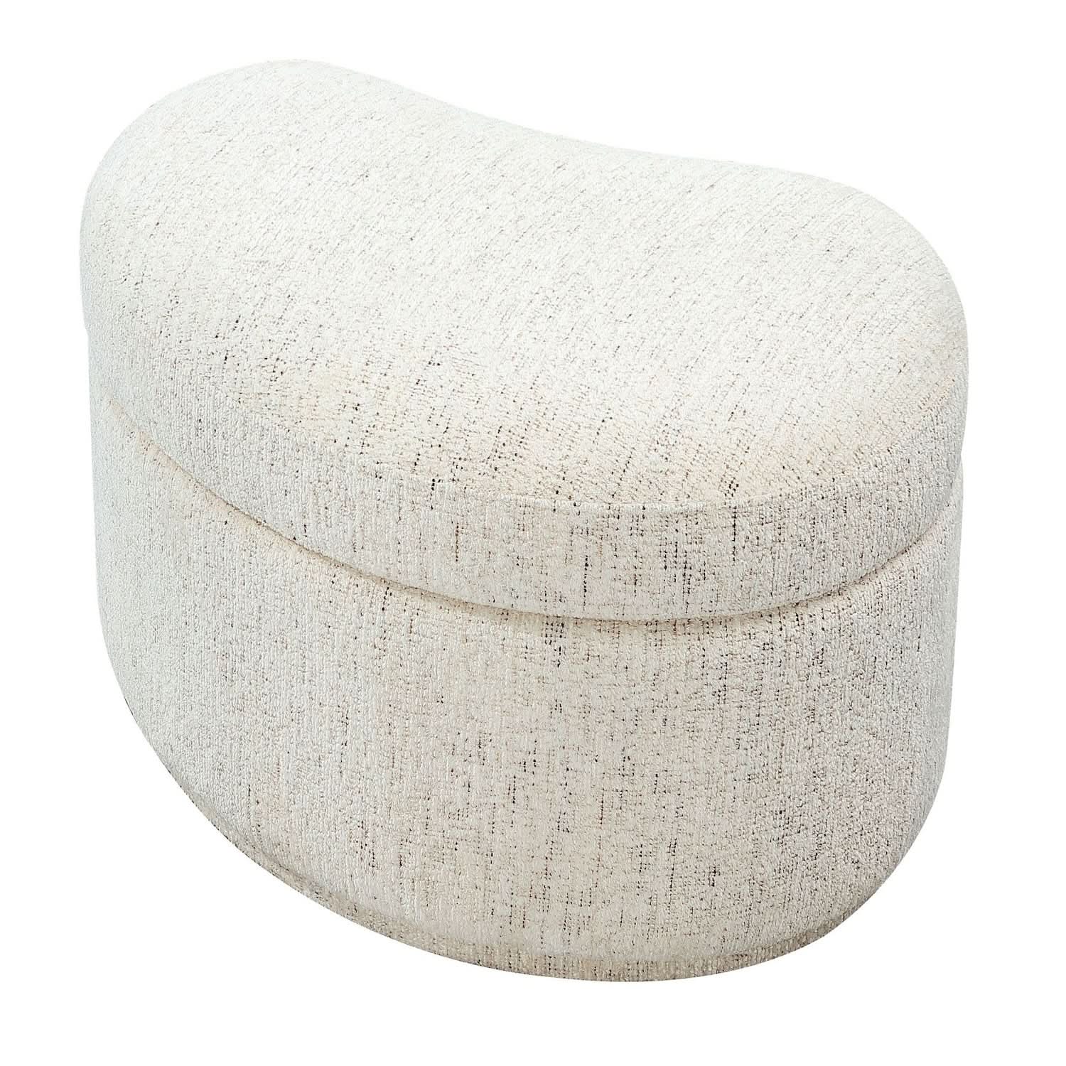 Afra Upholstered Storage Ottoman - Image 5