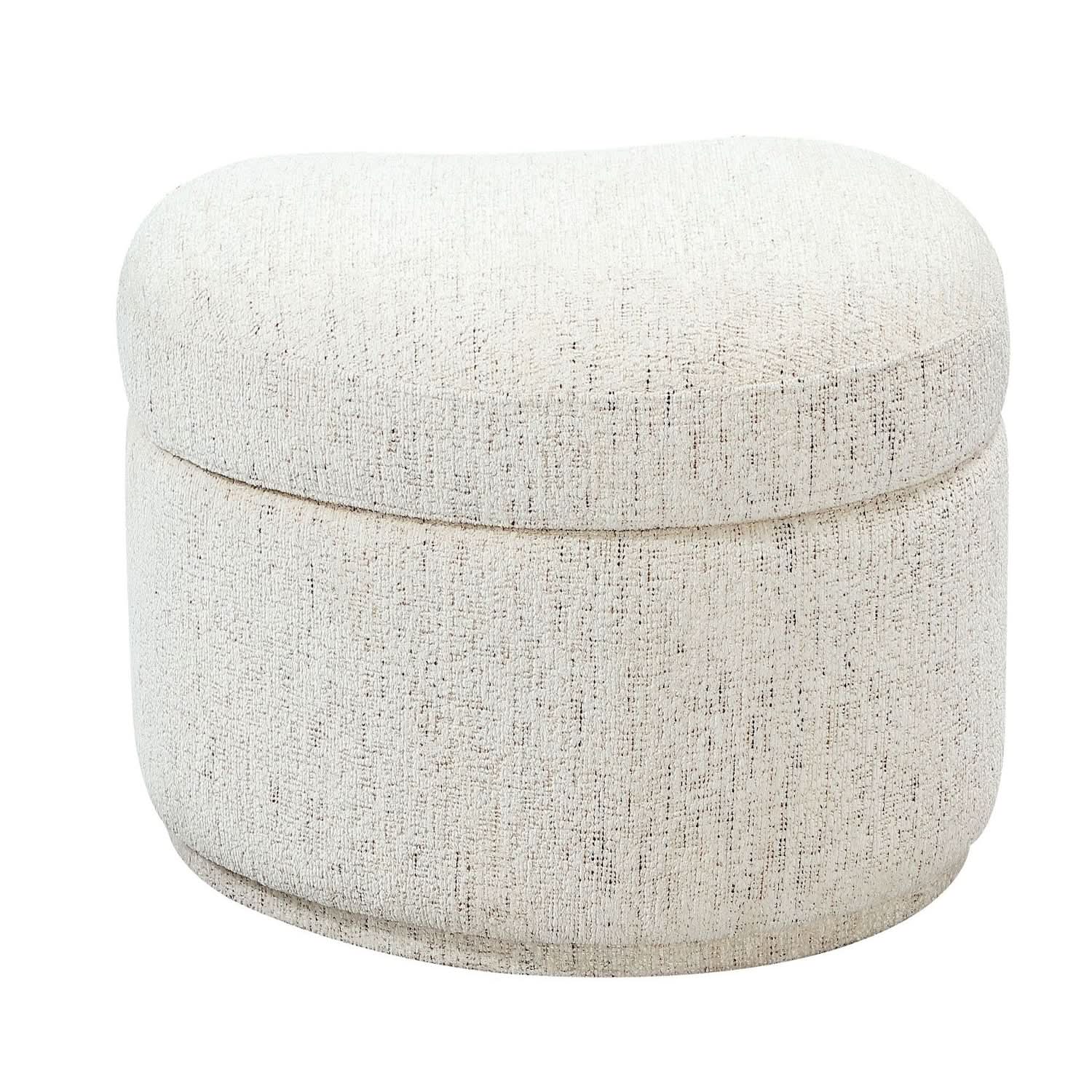 Afra Upholstered Storage Ottoman - Image 6