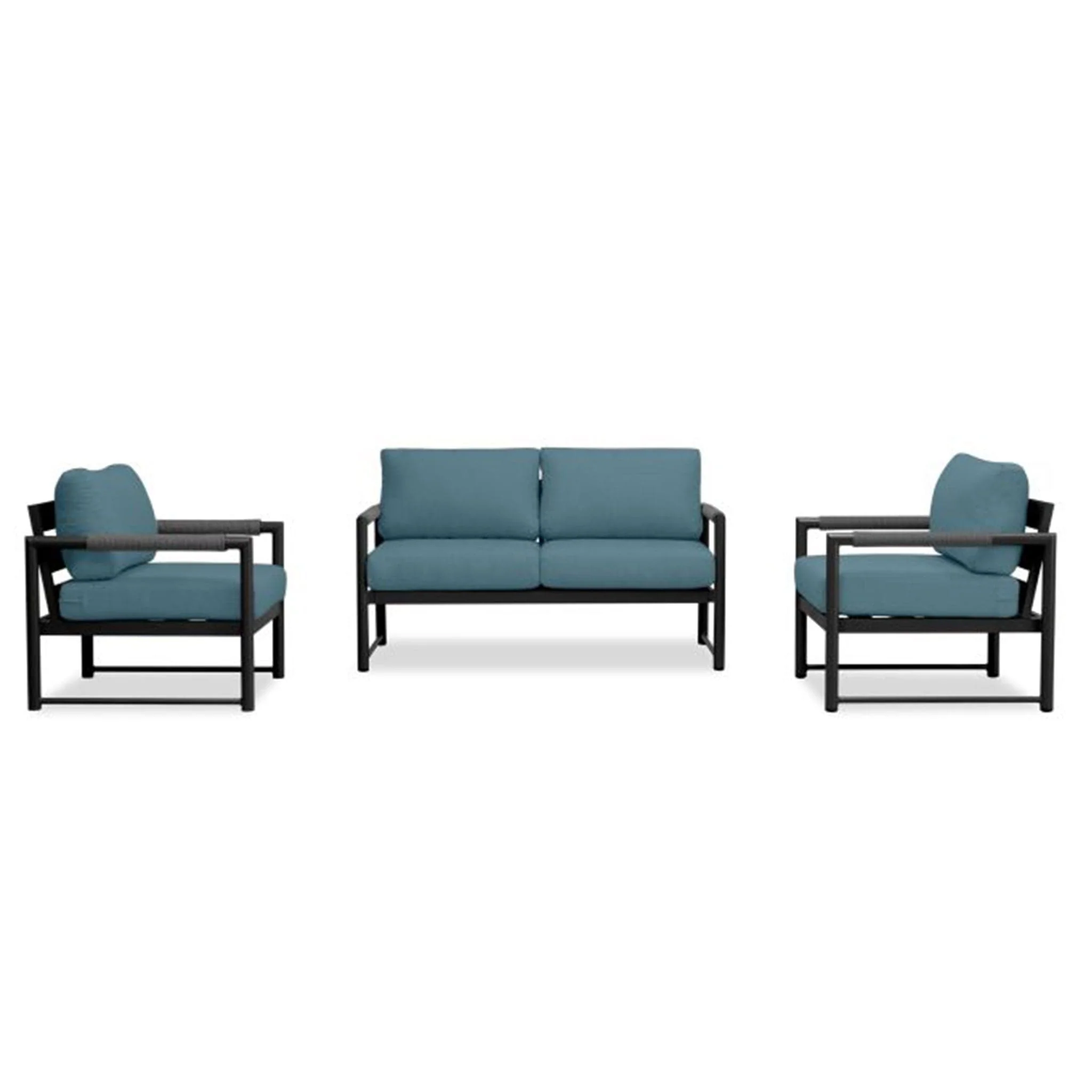 Alto 3 Piece Loveseat Set - Image 4