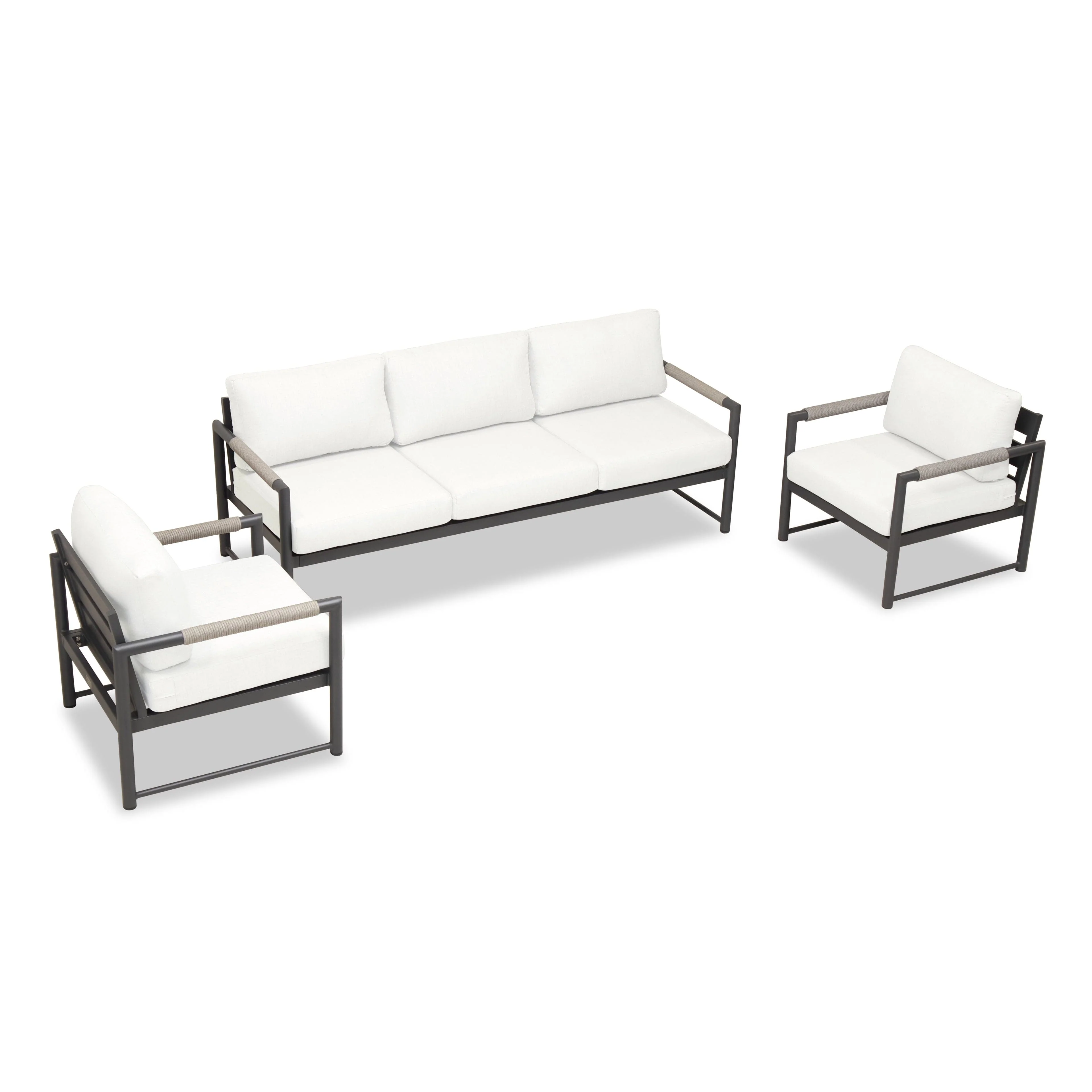 Alto 3 Piece Sofa Club Chair Set - Image 27
