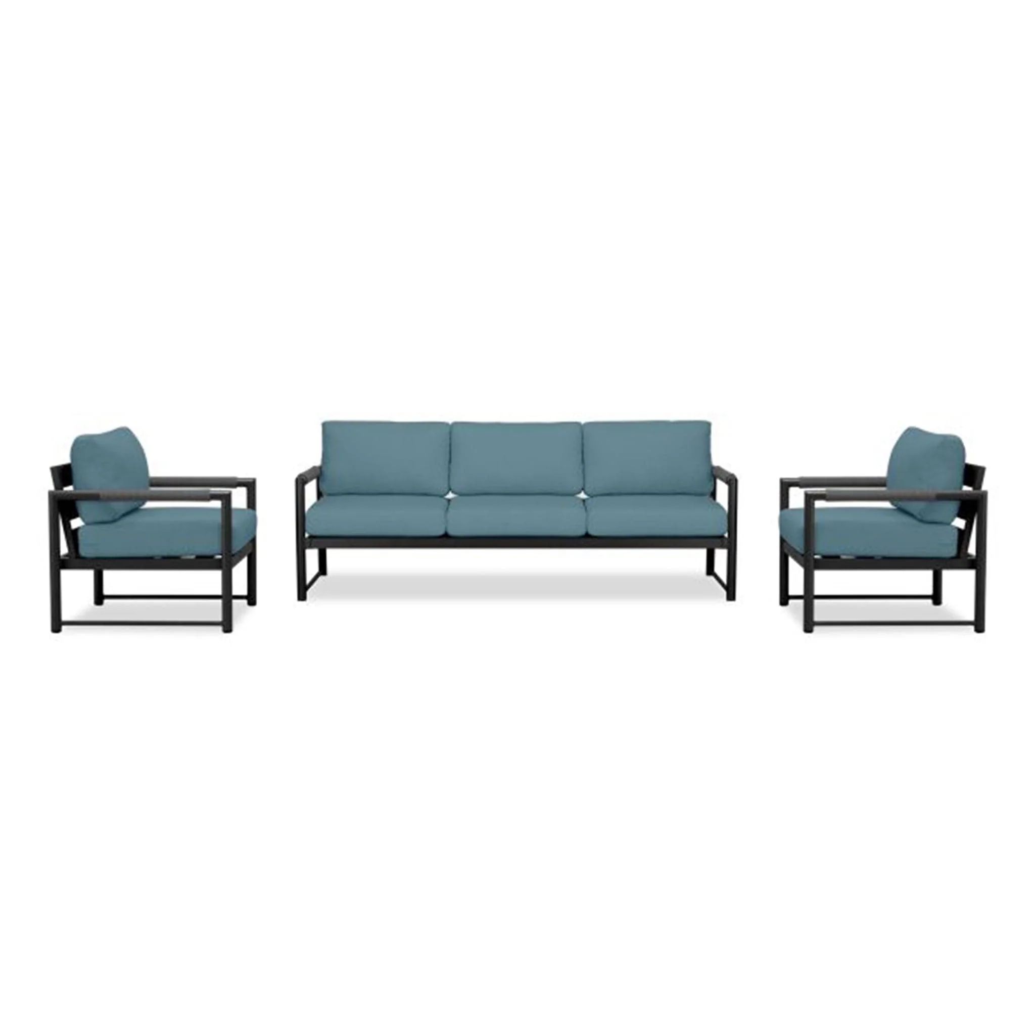 Alto 3 Piece Sofa Club Chair Set - Image 4