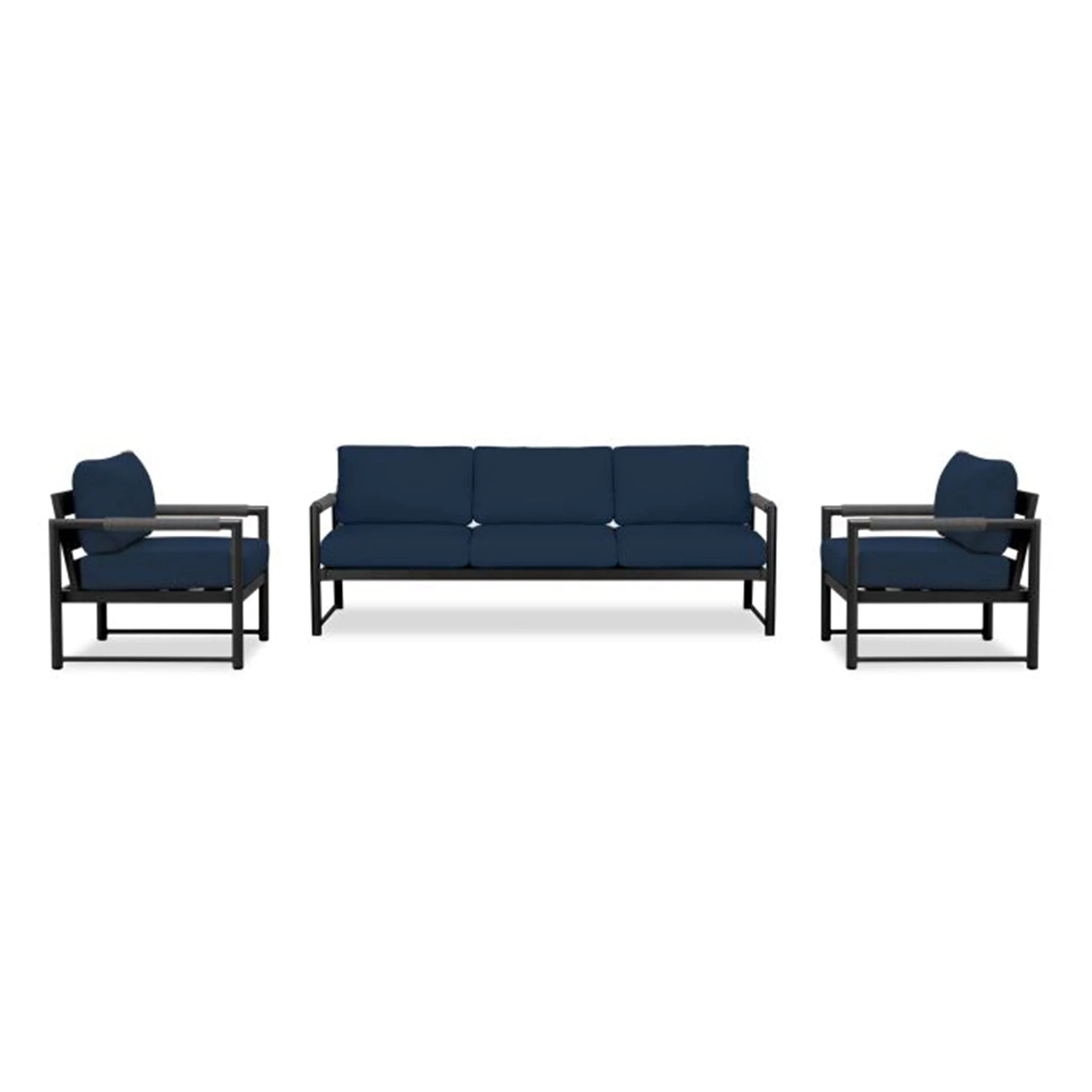Alto 3 Piece Sofa Club Chair Set - Image 8