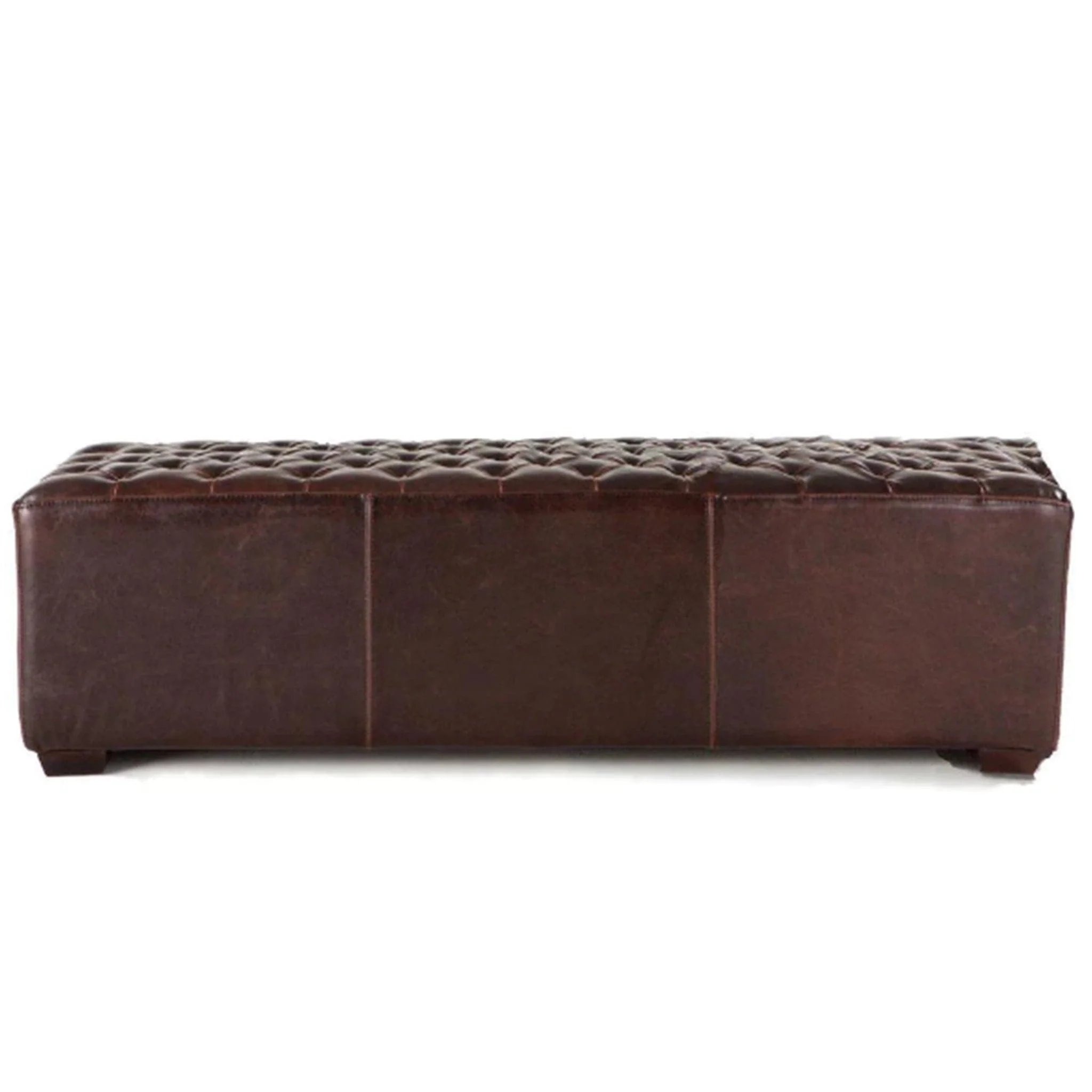 Arabella Bicast Leather Bench - Image 3
