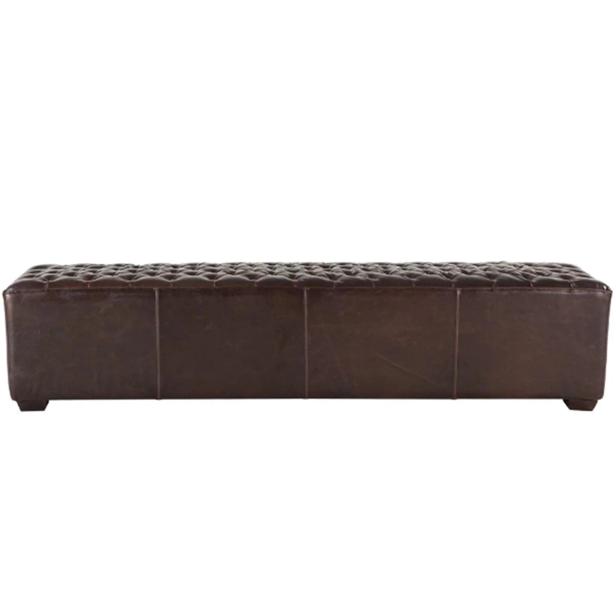 Arabella Bicast Leather Bench - Image 4