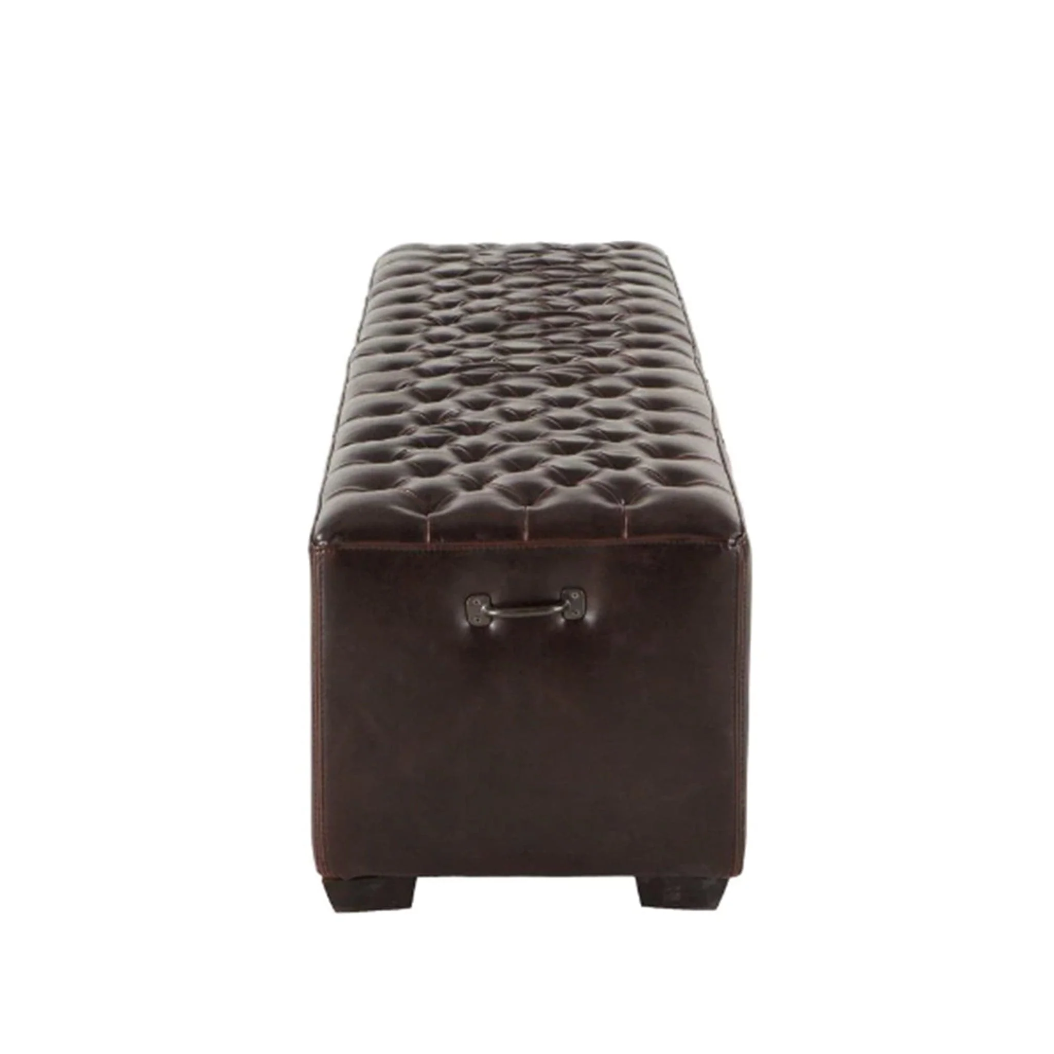 Arabella Bicast Leather Bench - Image 5