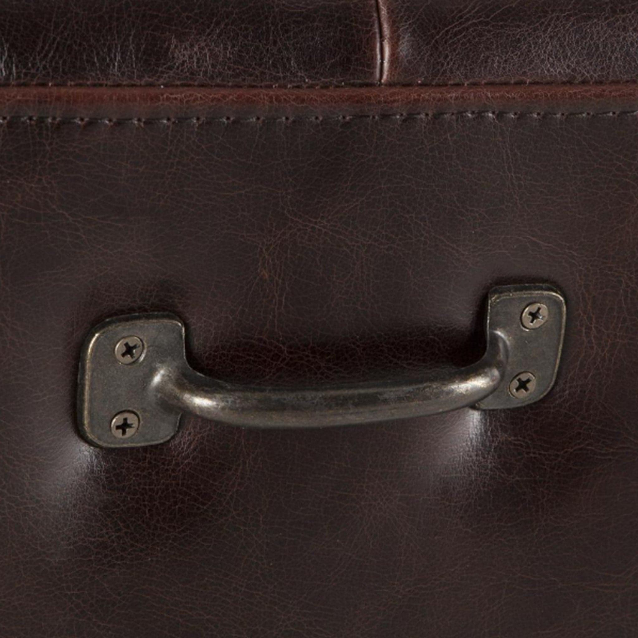 Arabella Bicast Leather Bench - Image 7