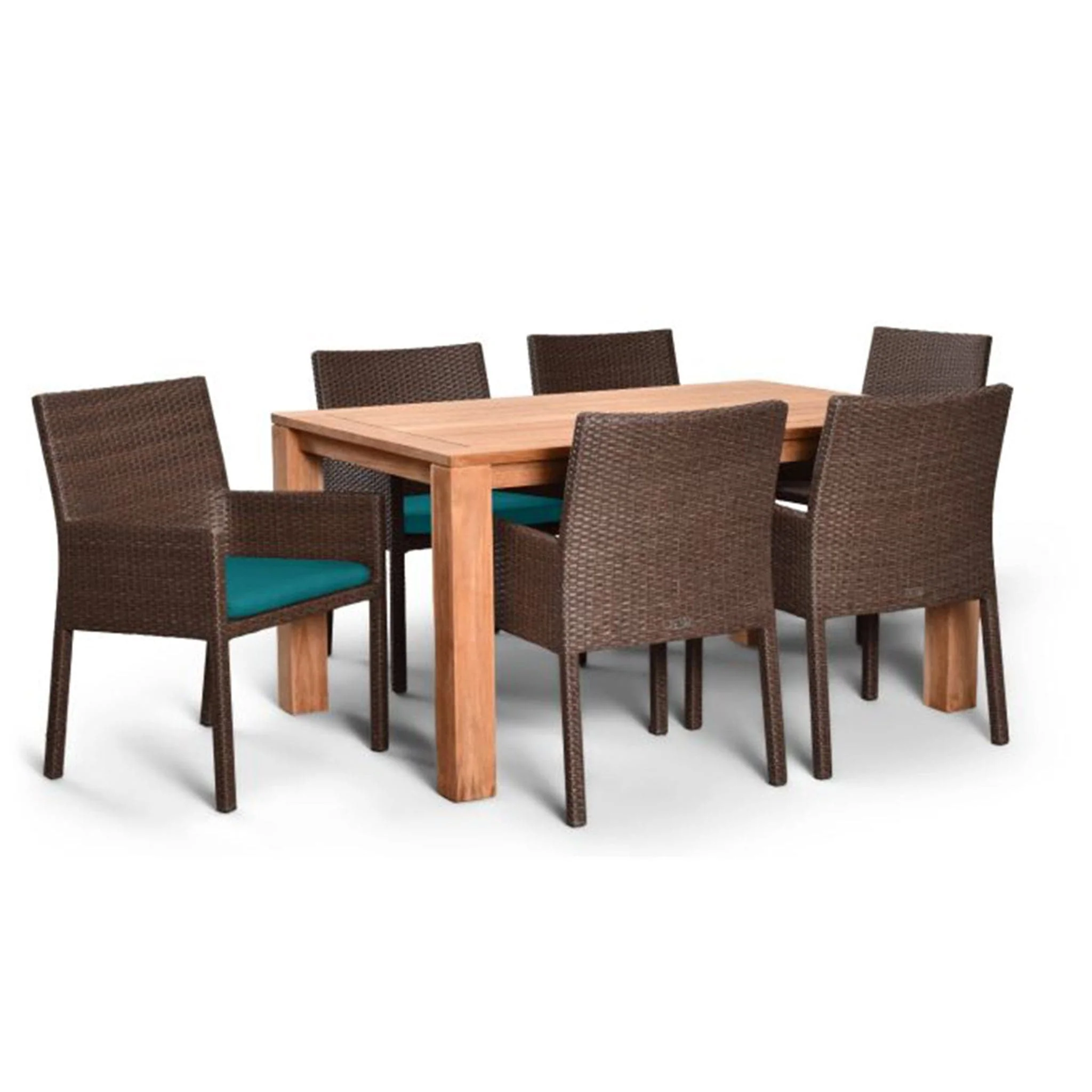 Arden Teak 7 Piece Dining Set - Image 10