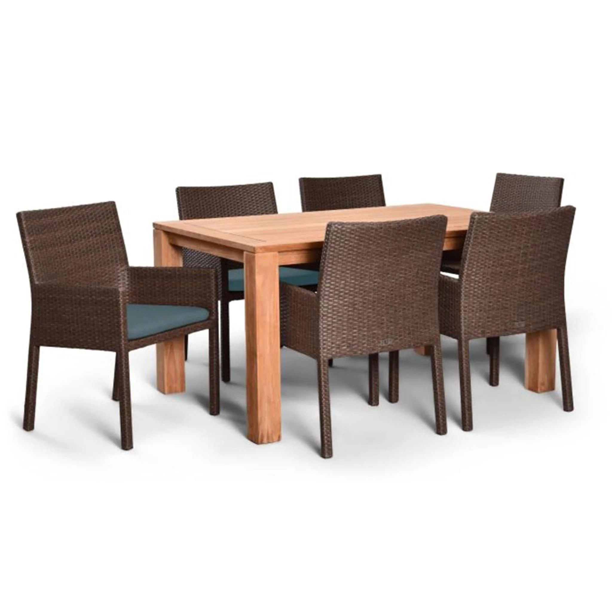 Arden Teak 7 Piece Dining Set - Image 5