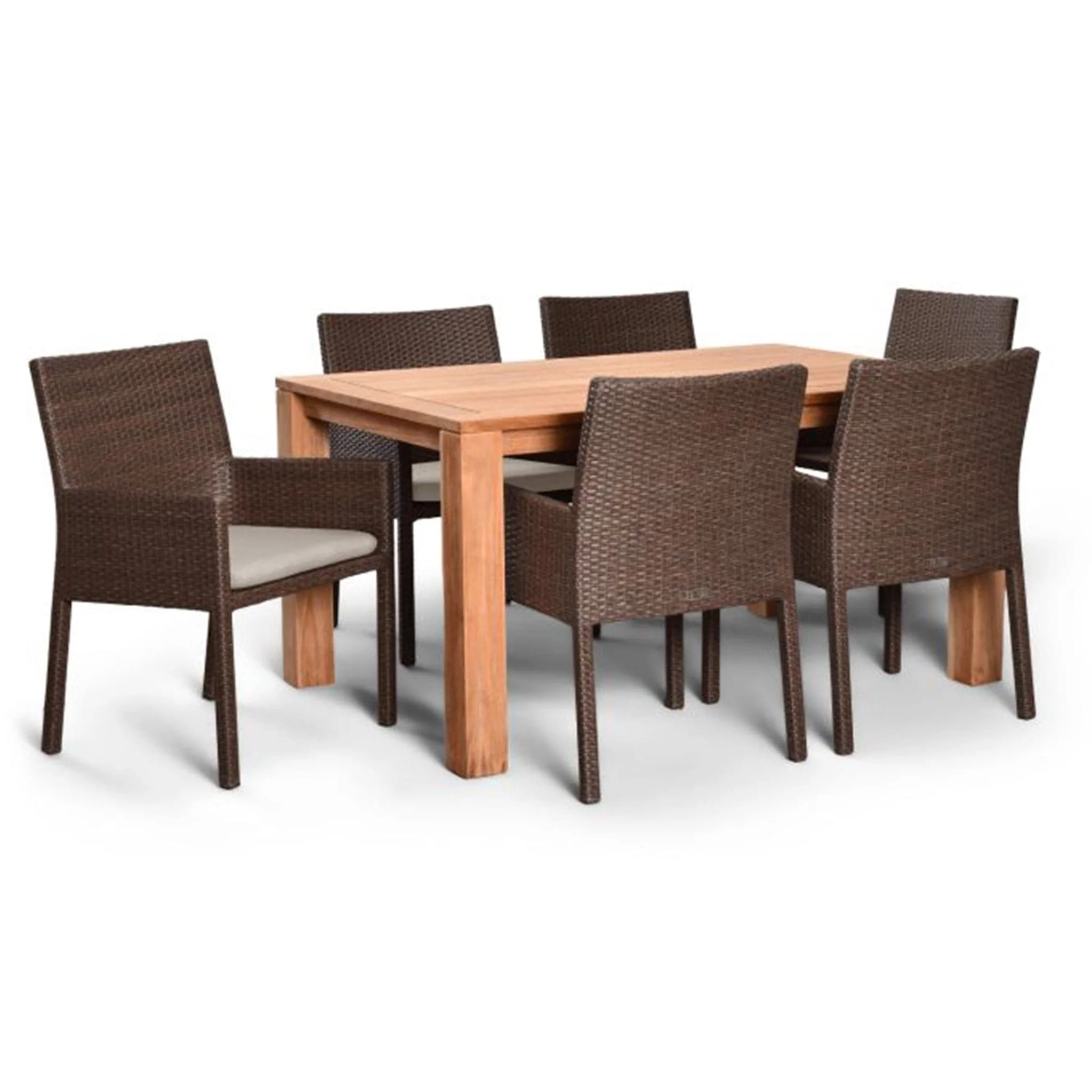 Arden Teak 7 Piece Dining Set - Image 7