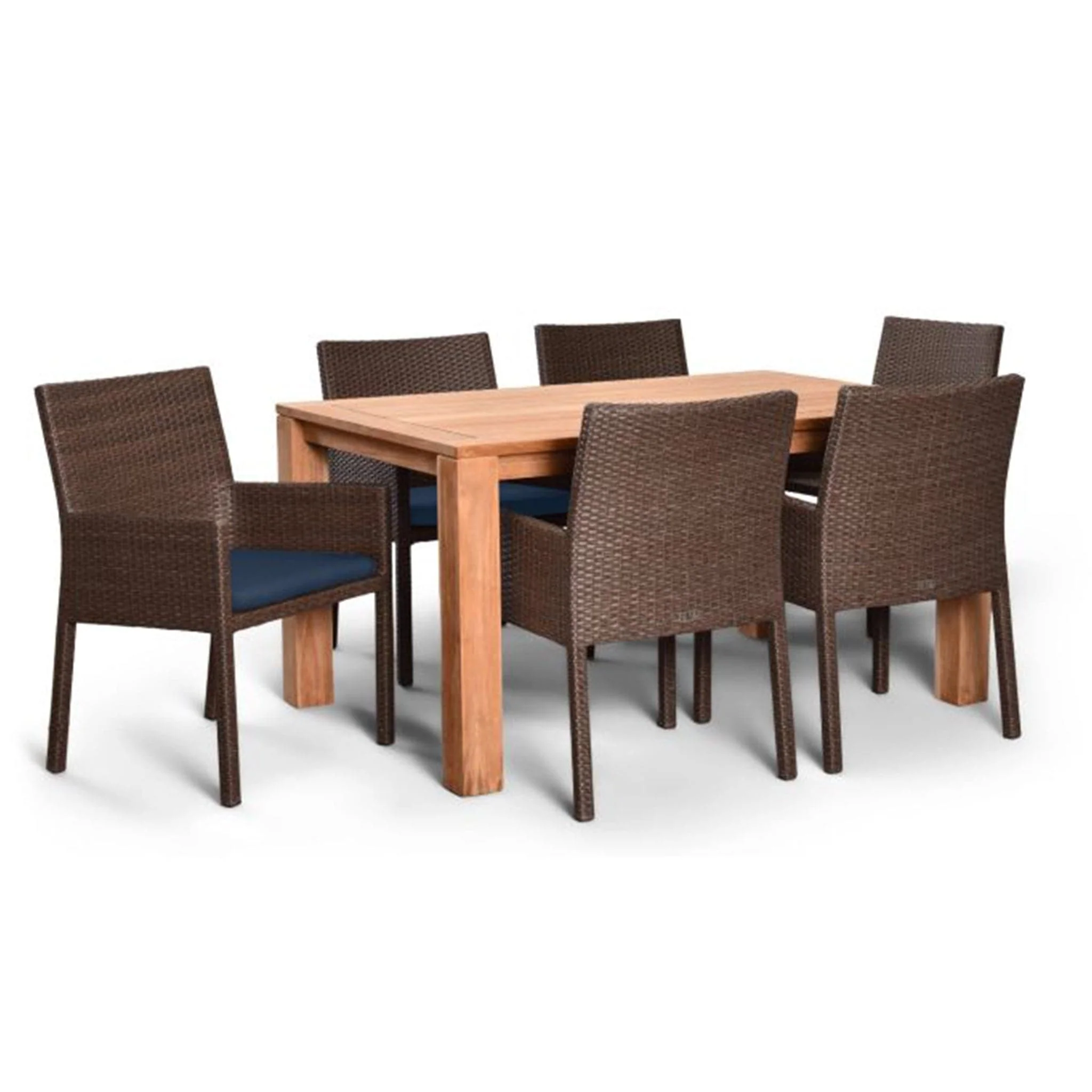 Arden Teak 7 Piece Dining Set - Image 9