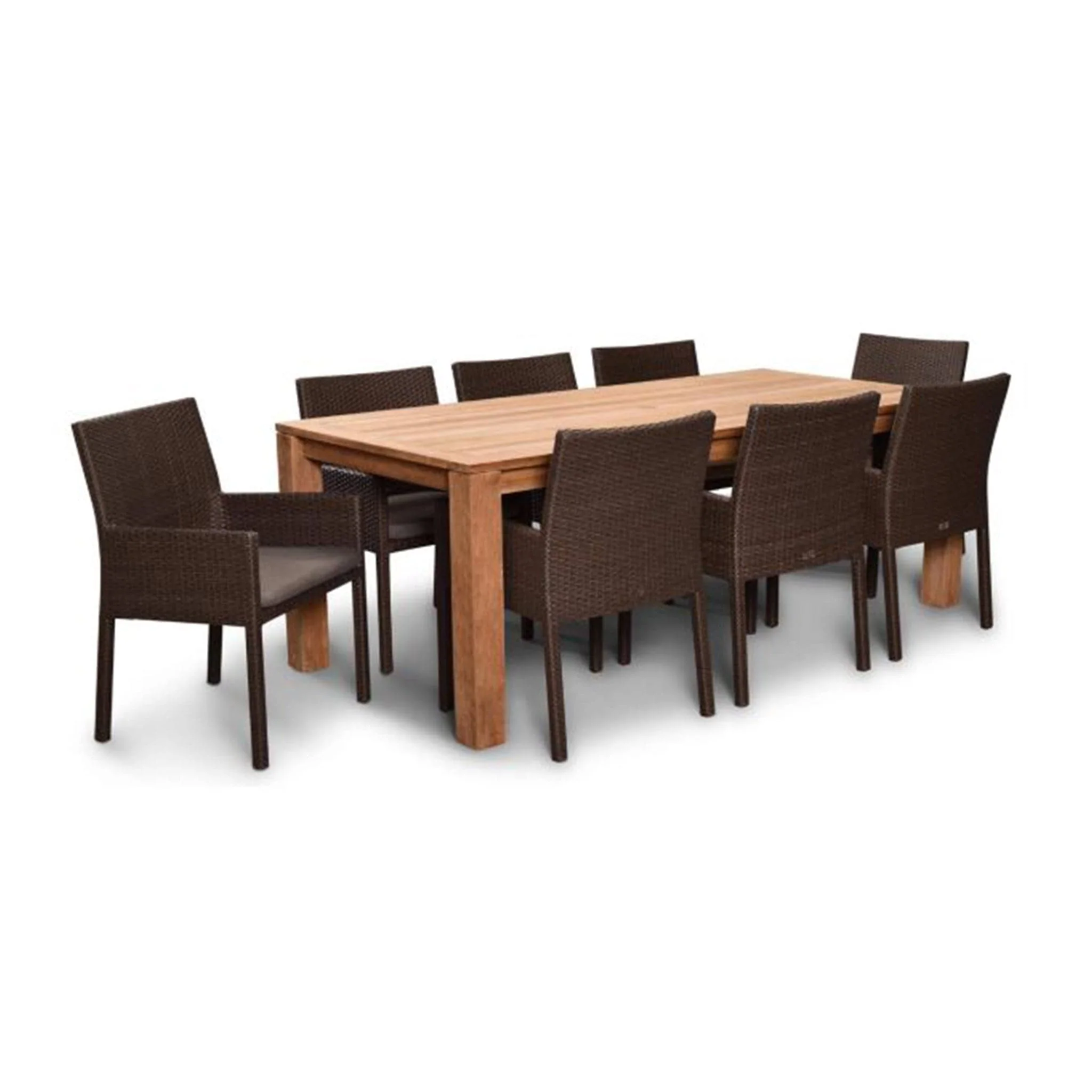 Arden Teak 9 Piece Dining Set - Image 3