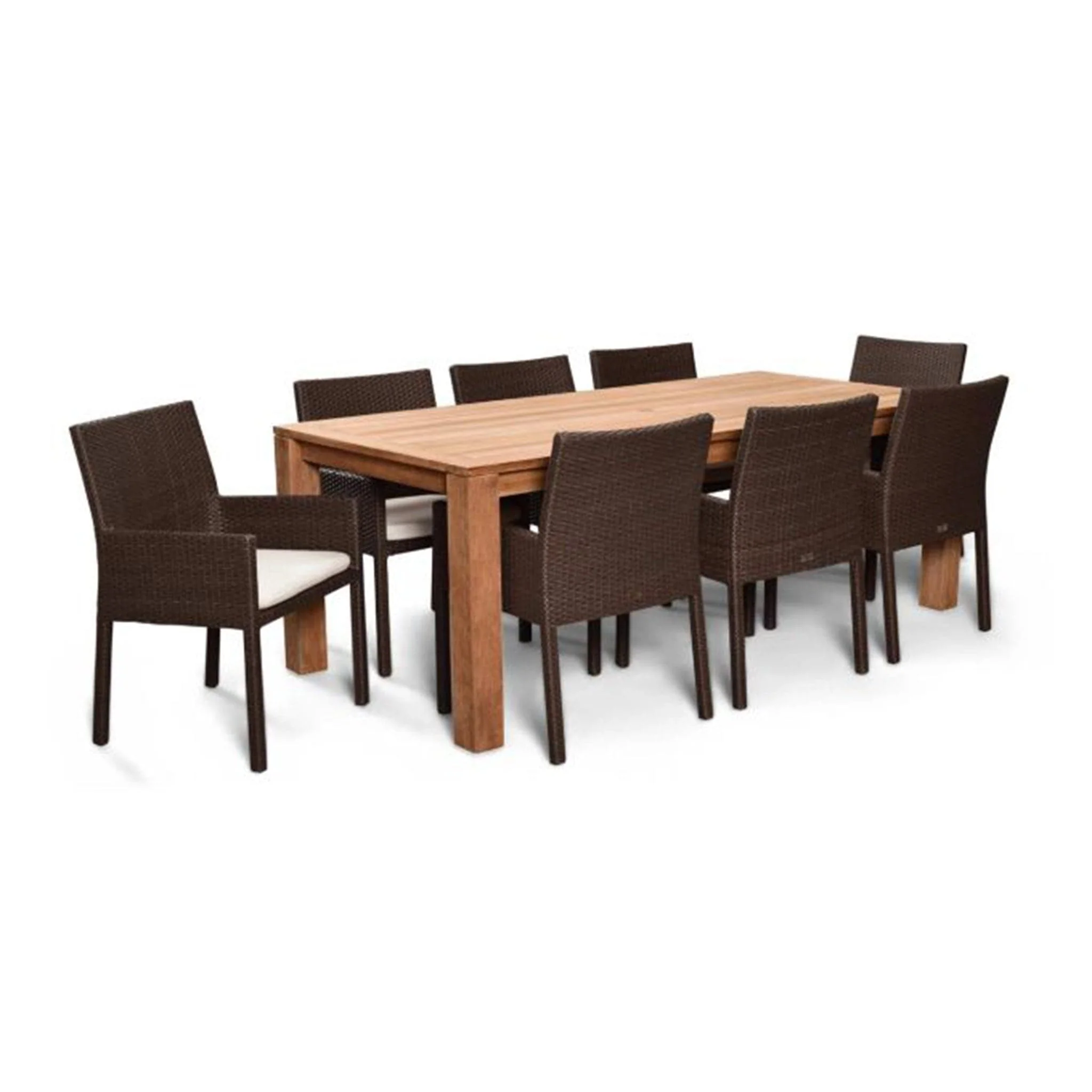 Arden Teak 9 Piece Dining Set - Image 6