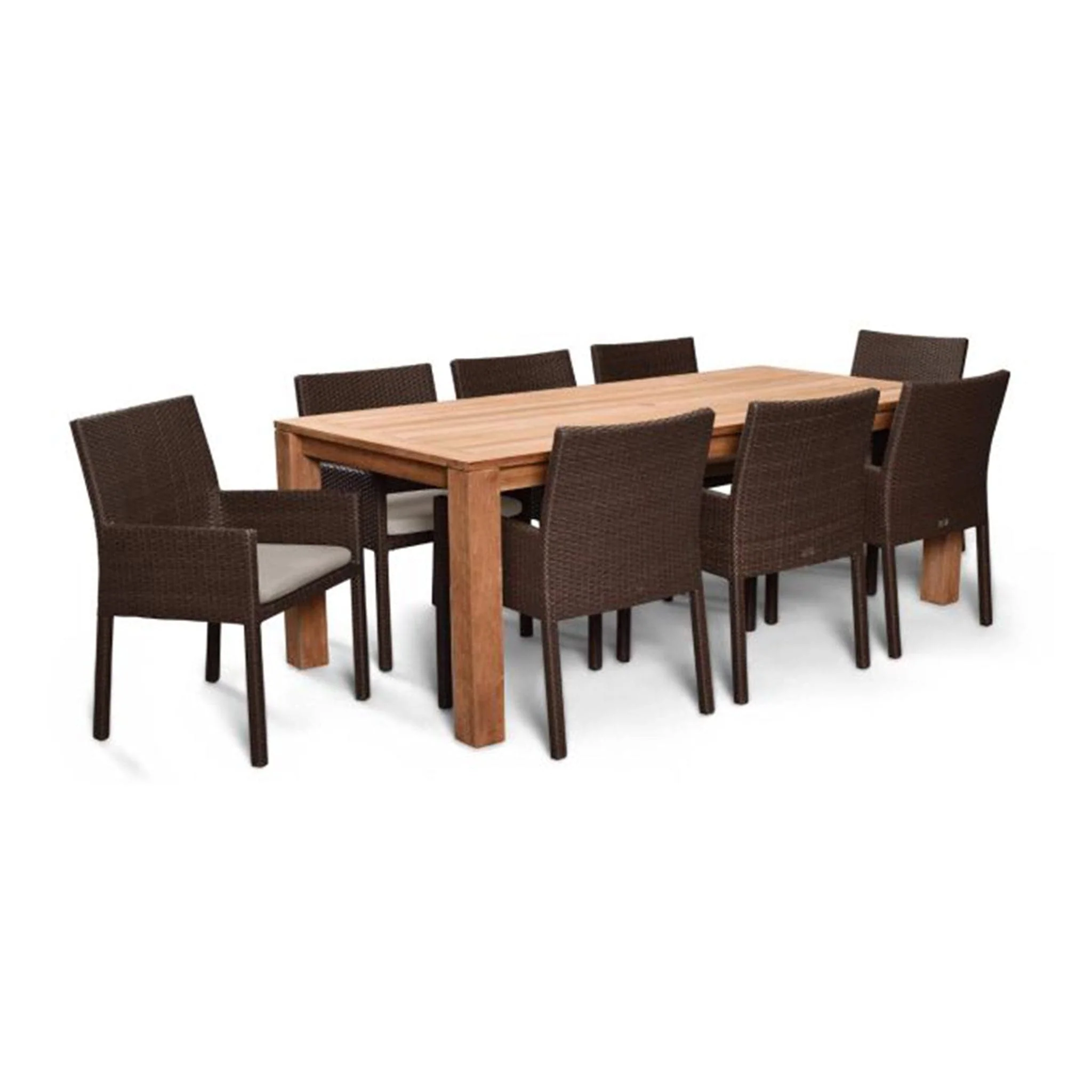 Arden Teak 9 Piece Dining Set - Image 7