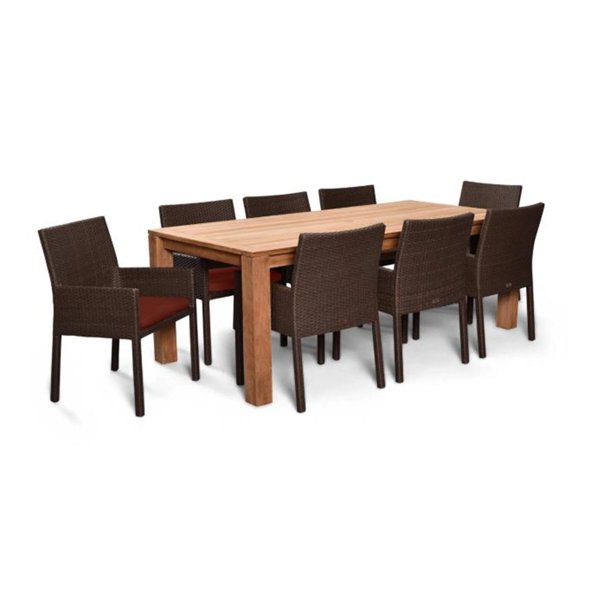 Arden Teak 9 Piece Dining Set - Image 8