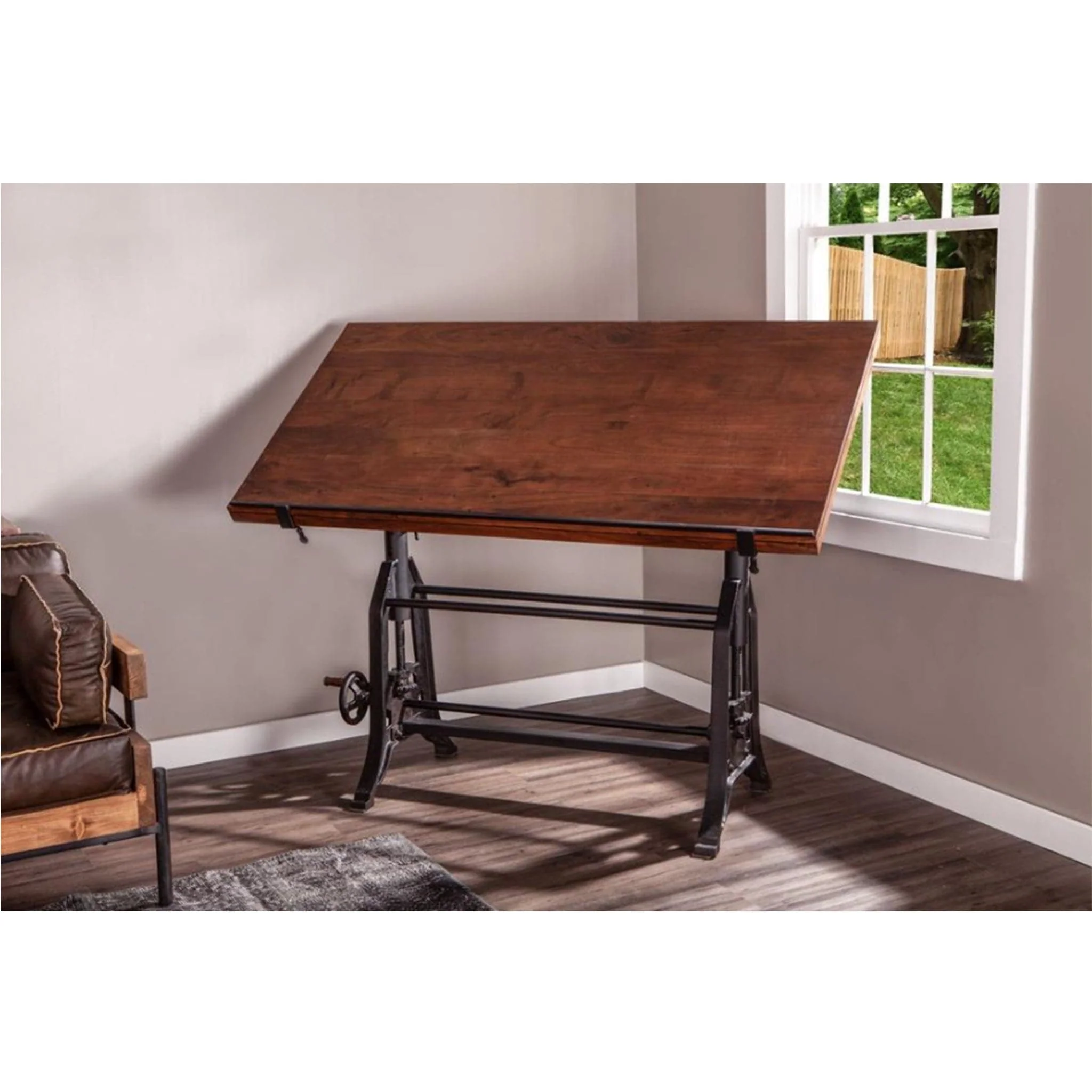 Artezia Drafting Desk with Adjustable Crank - Image 4