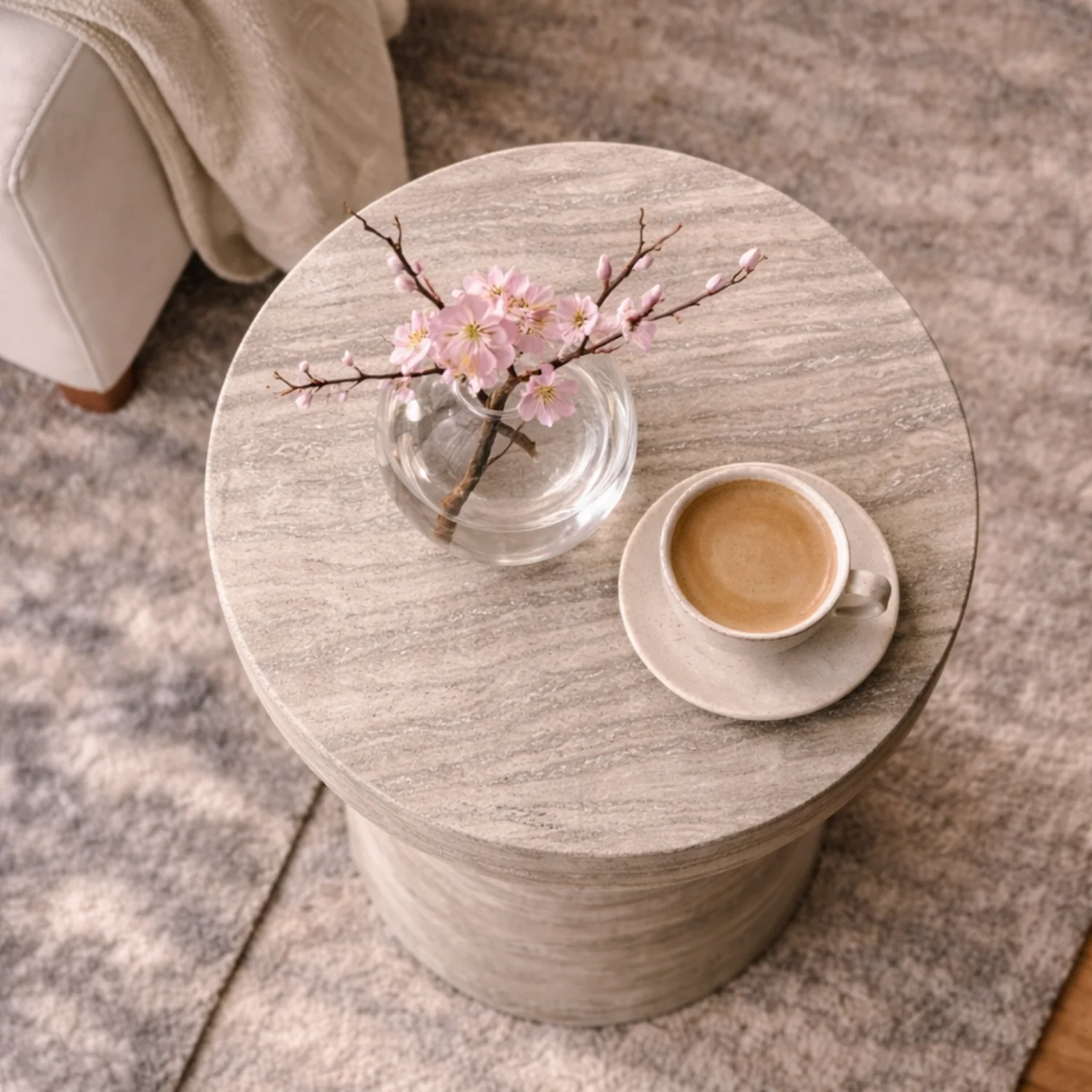 Arvo Concrete Outdoor Side Table - Image 5
