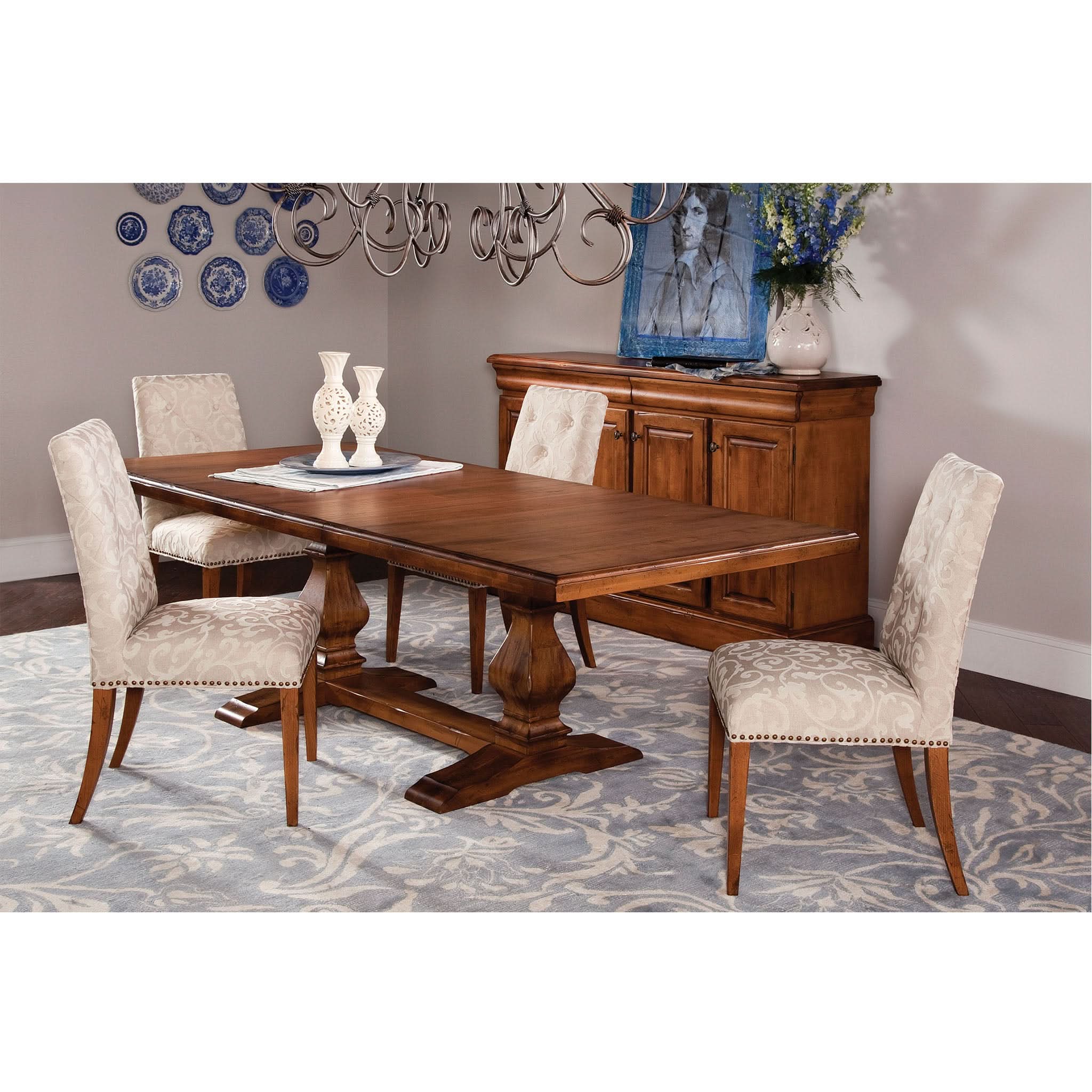 Ashford Trestle Dining Table - Image 5