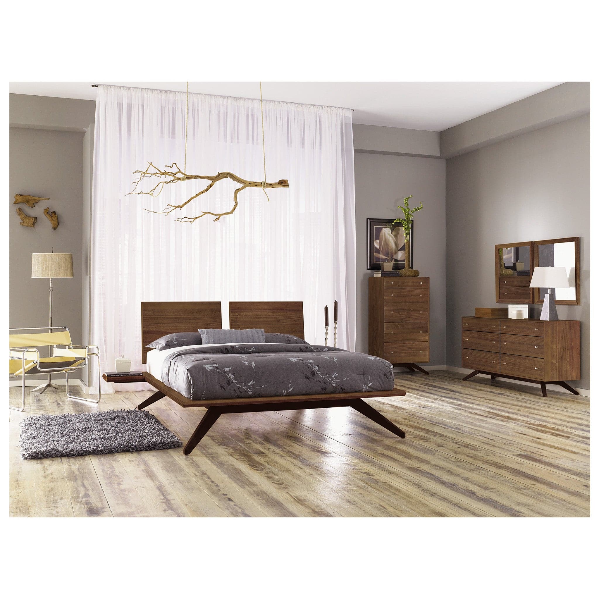 Copeland Astrid Platform Bed 2-Panel Headboard - Image 3