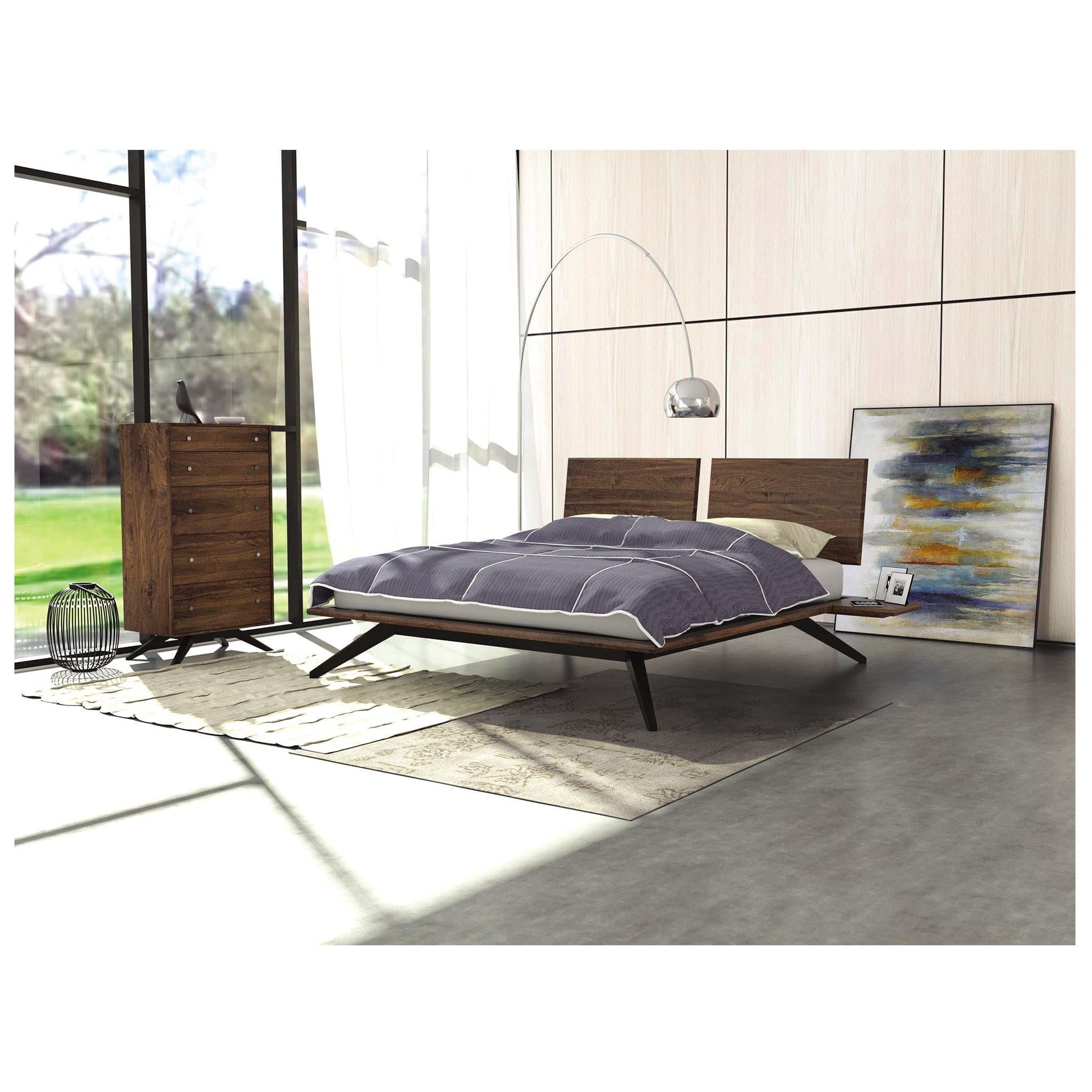 Copeland Astrid Platform Bed 2-Panel Headboard - Image 5