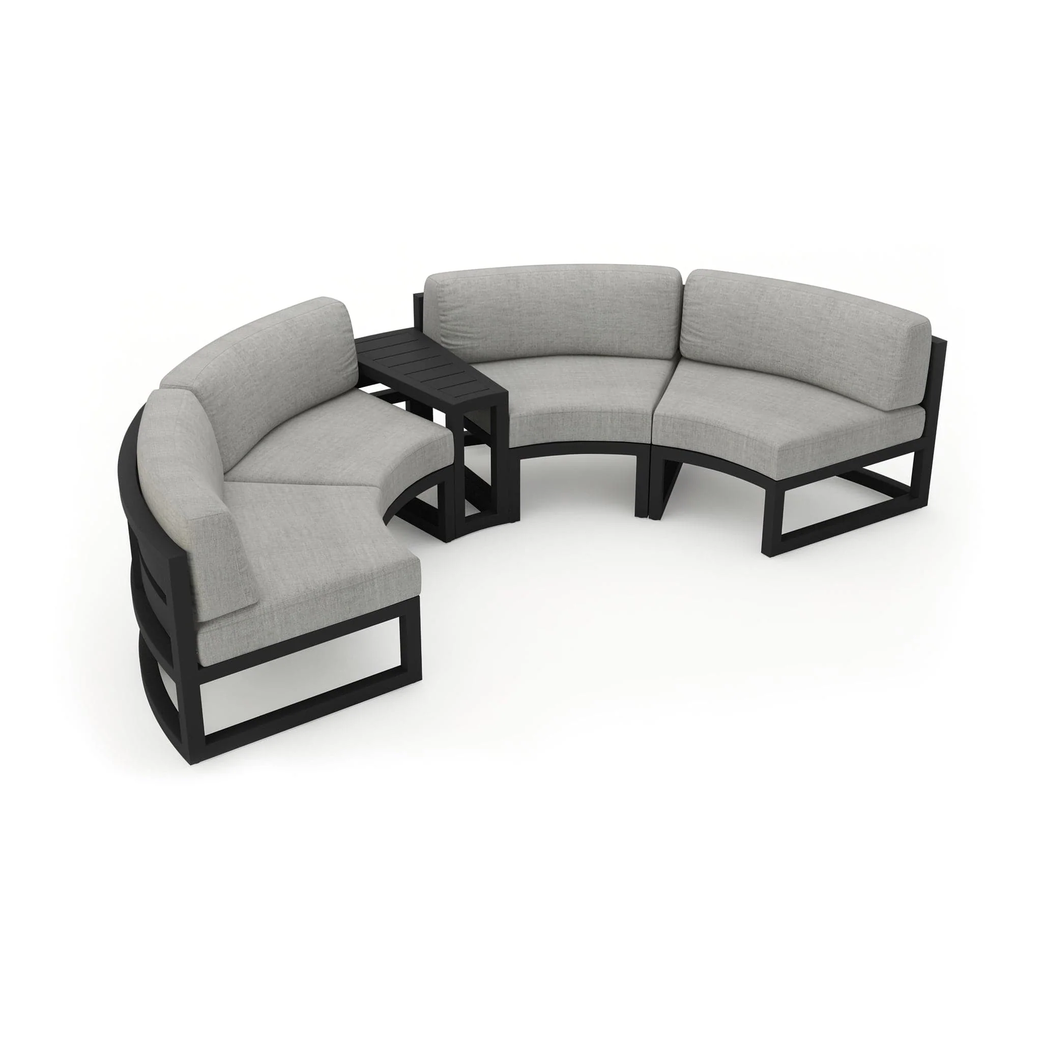 Avion 3 Piece Curve Sectional Set - Image 10