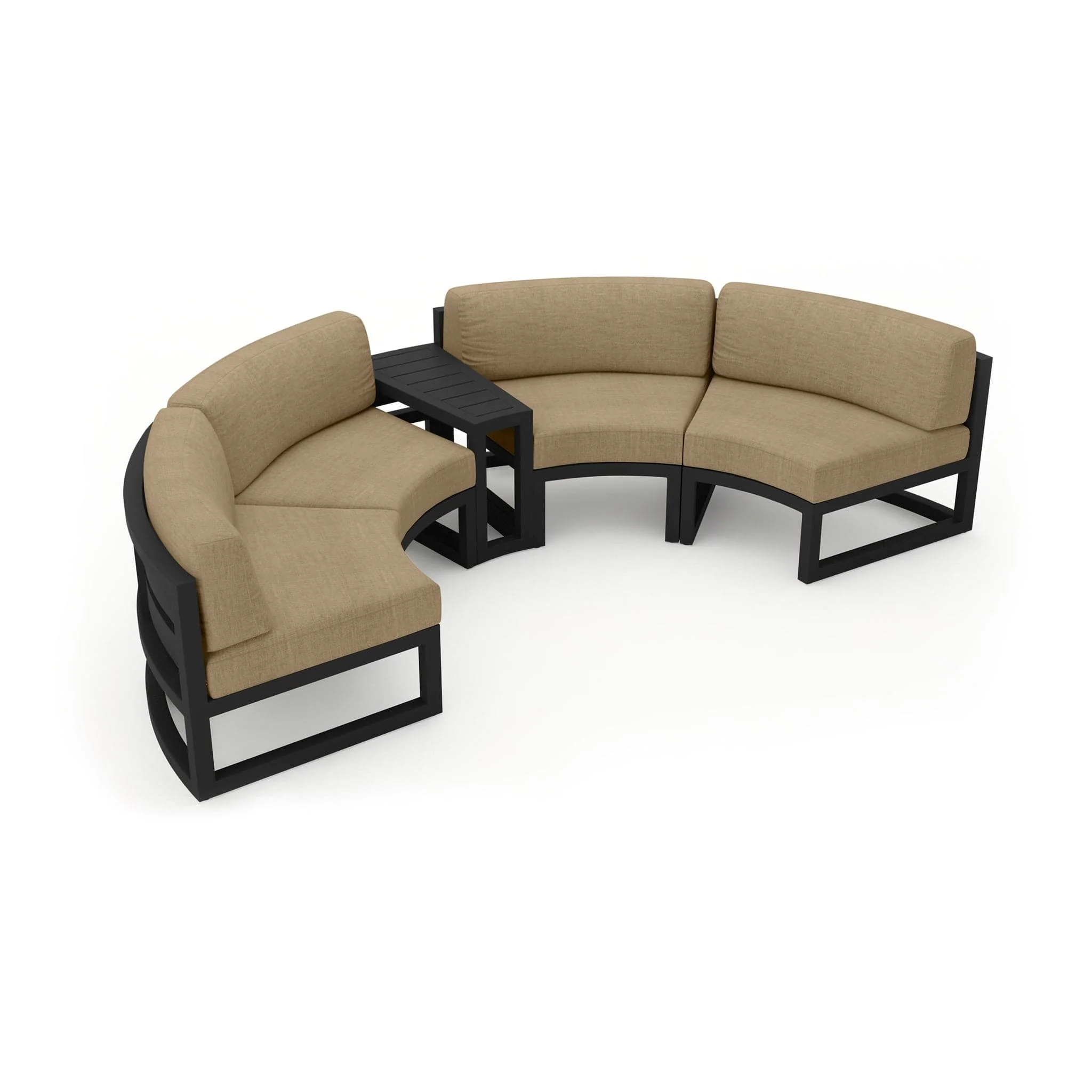 Avion 3 Piece Curve Sectional Set - Image 11