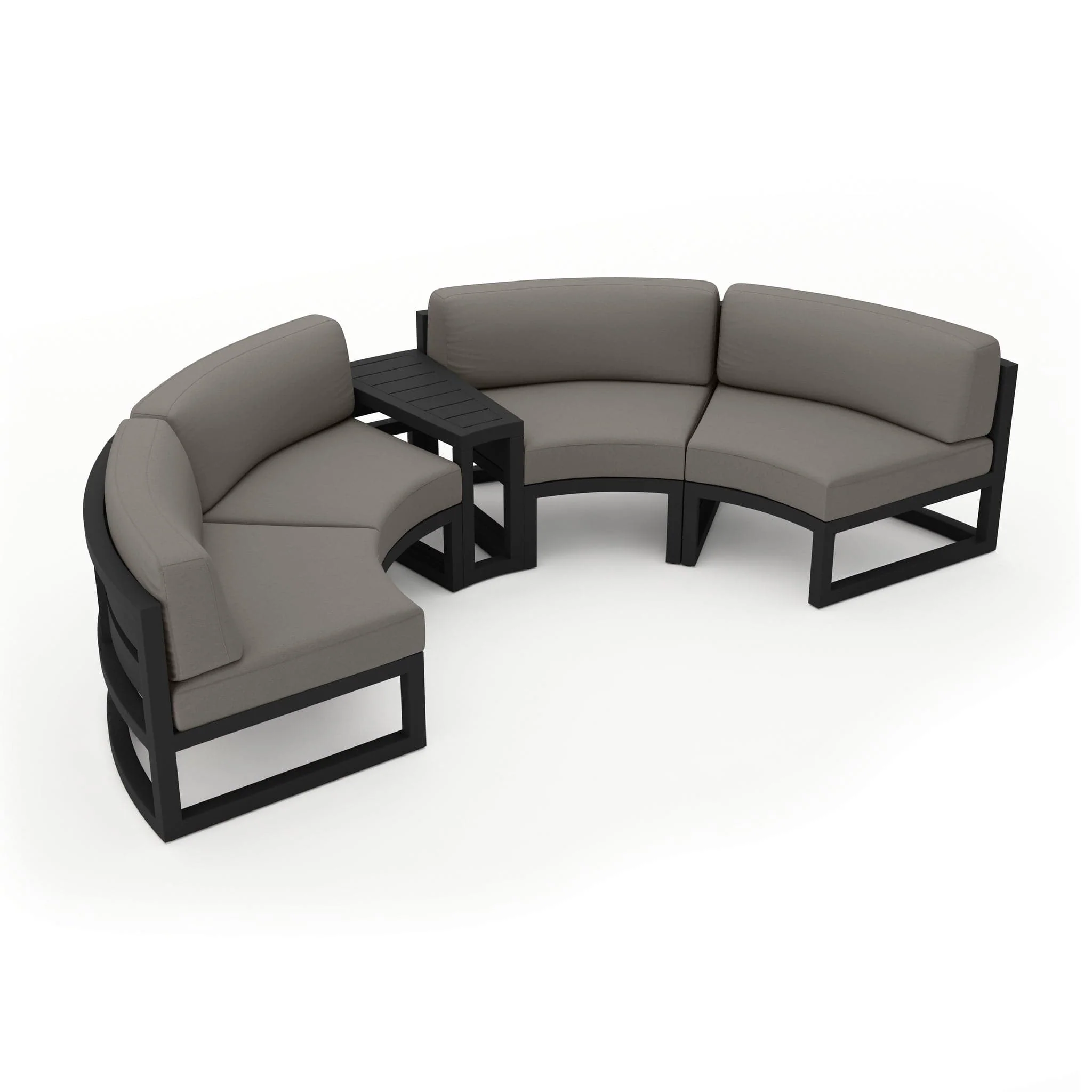 Avion 3 Piece Curve Sectional Set - Image 2
